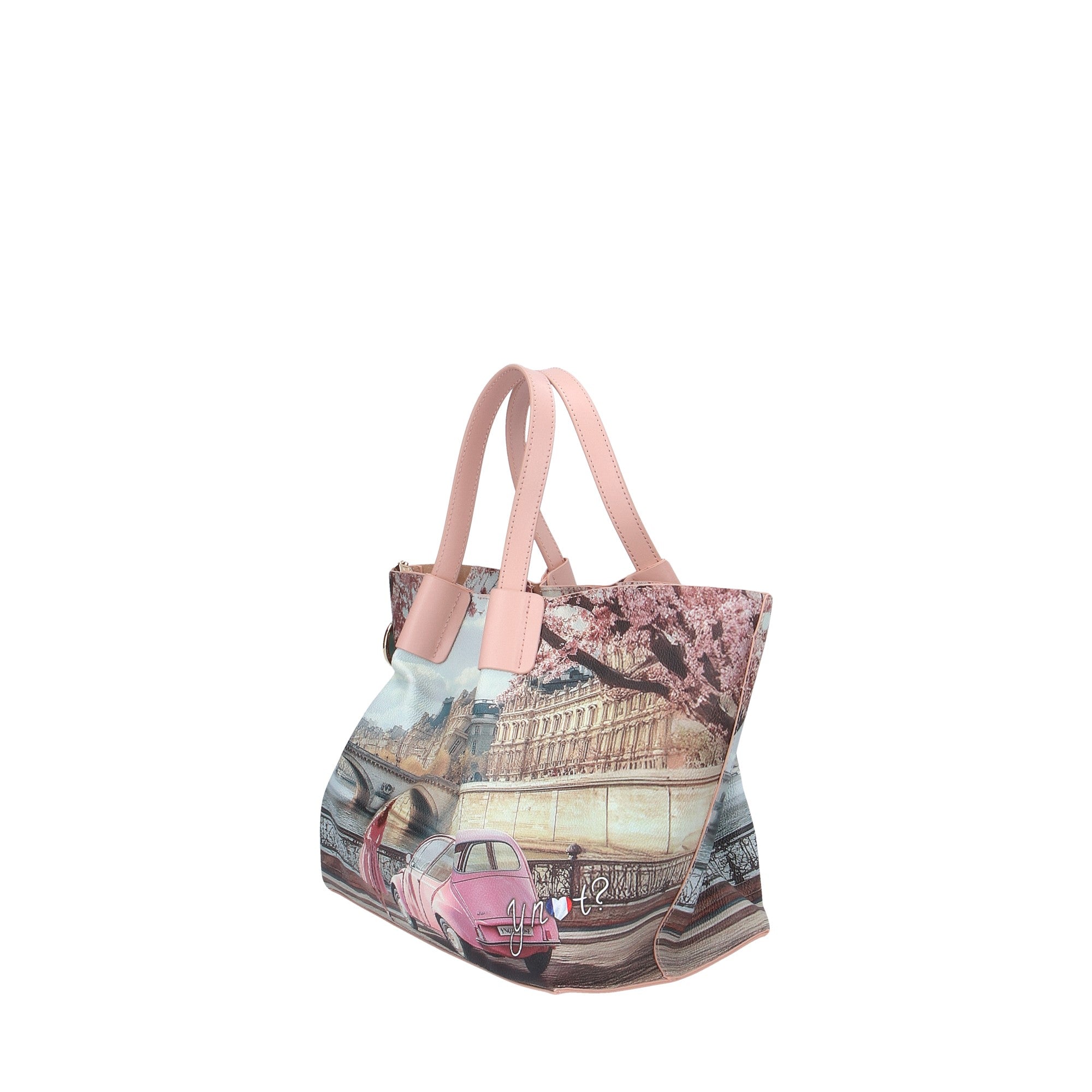 Ynot? BORSA A MANO Paris En Rose