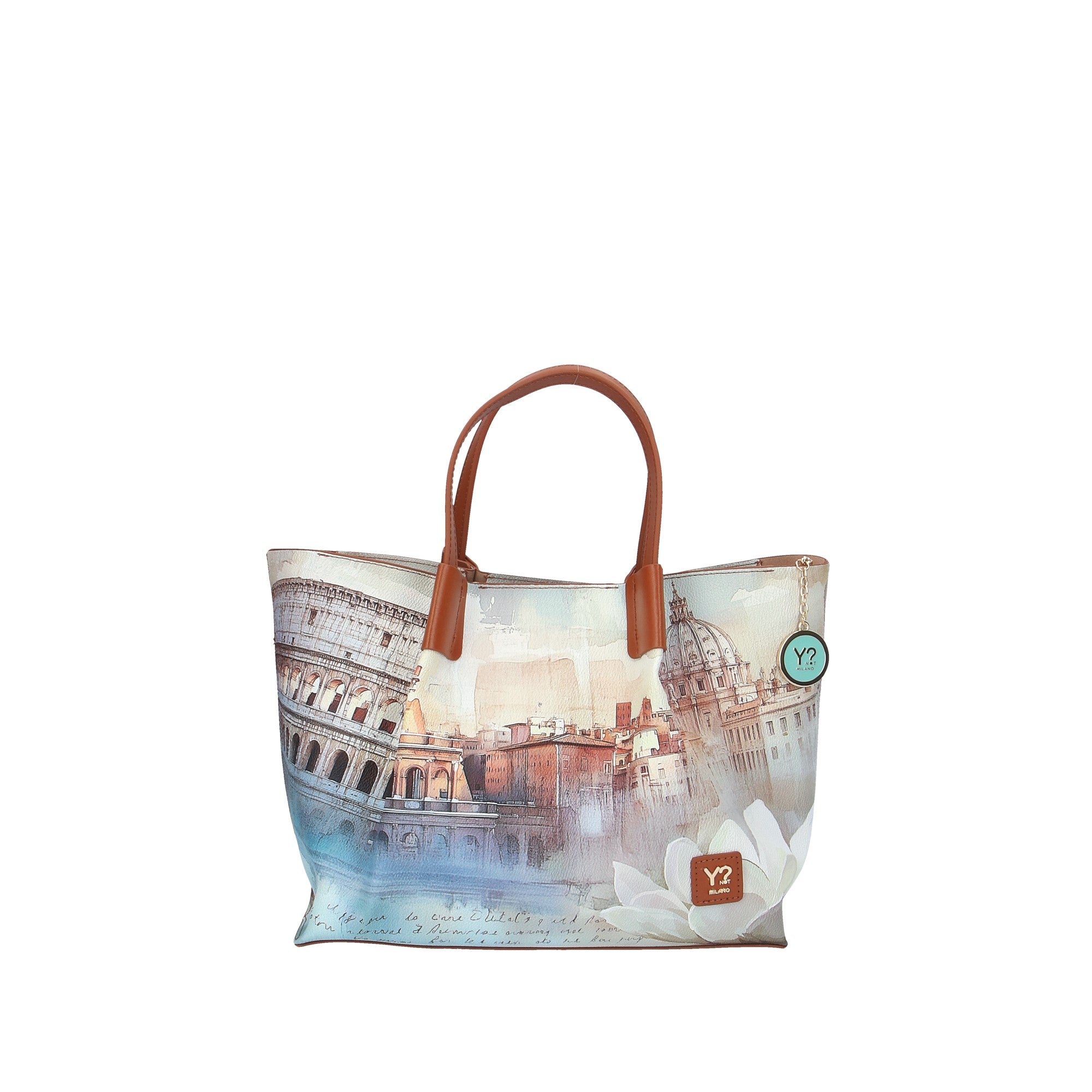 Ynot? BORSA A MANO Rome Lotus
