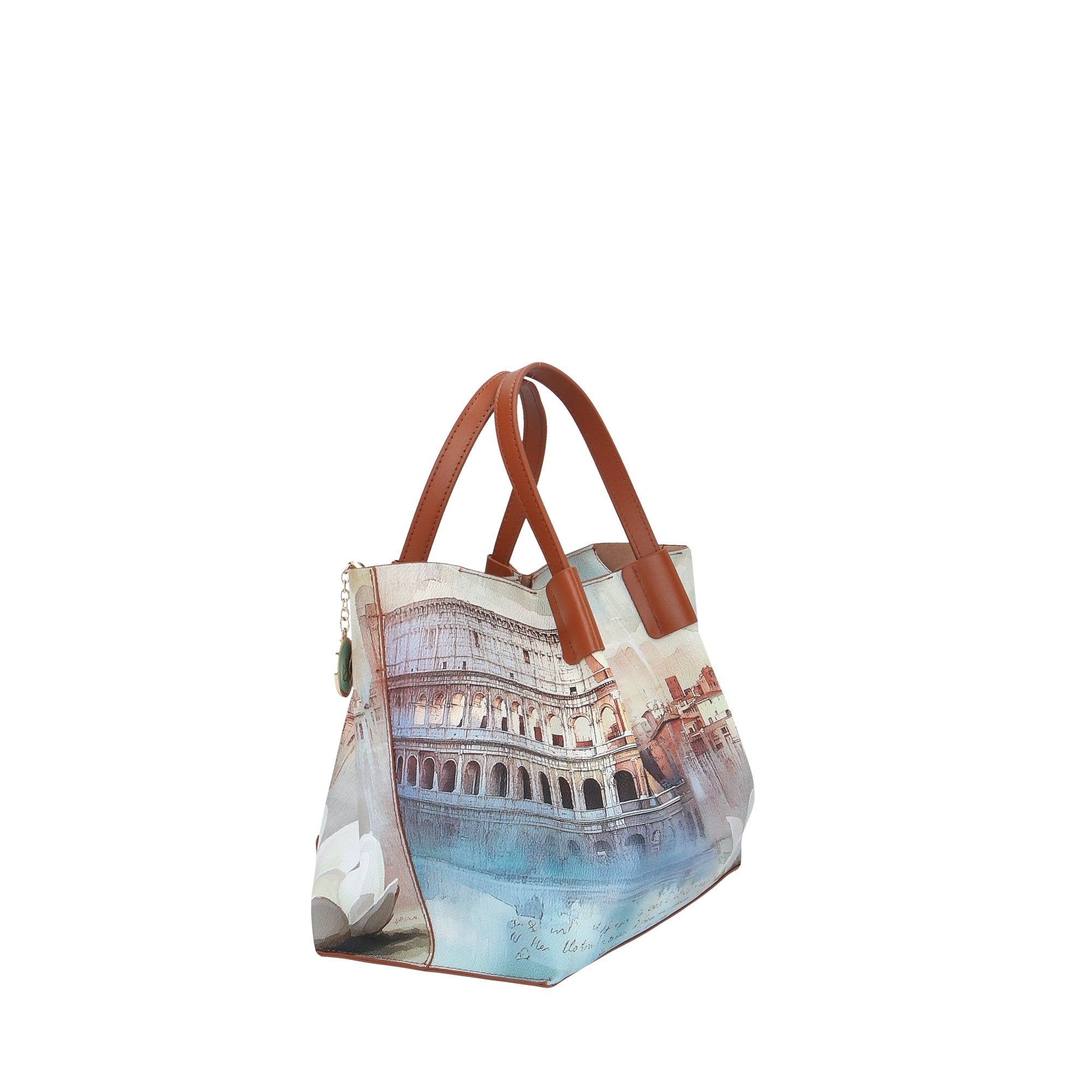 Ynot? BORSA A MANO Rome Lotus