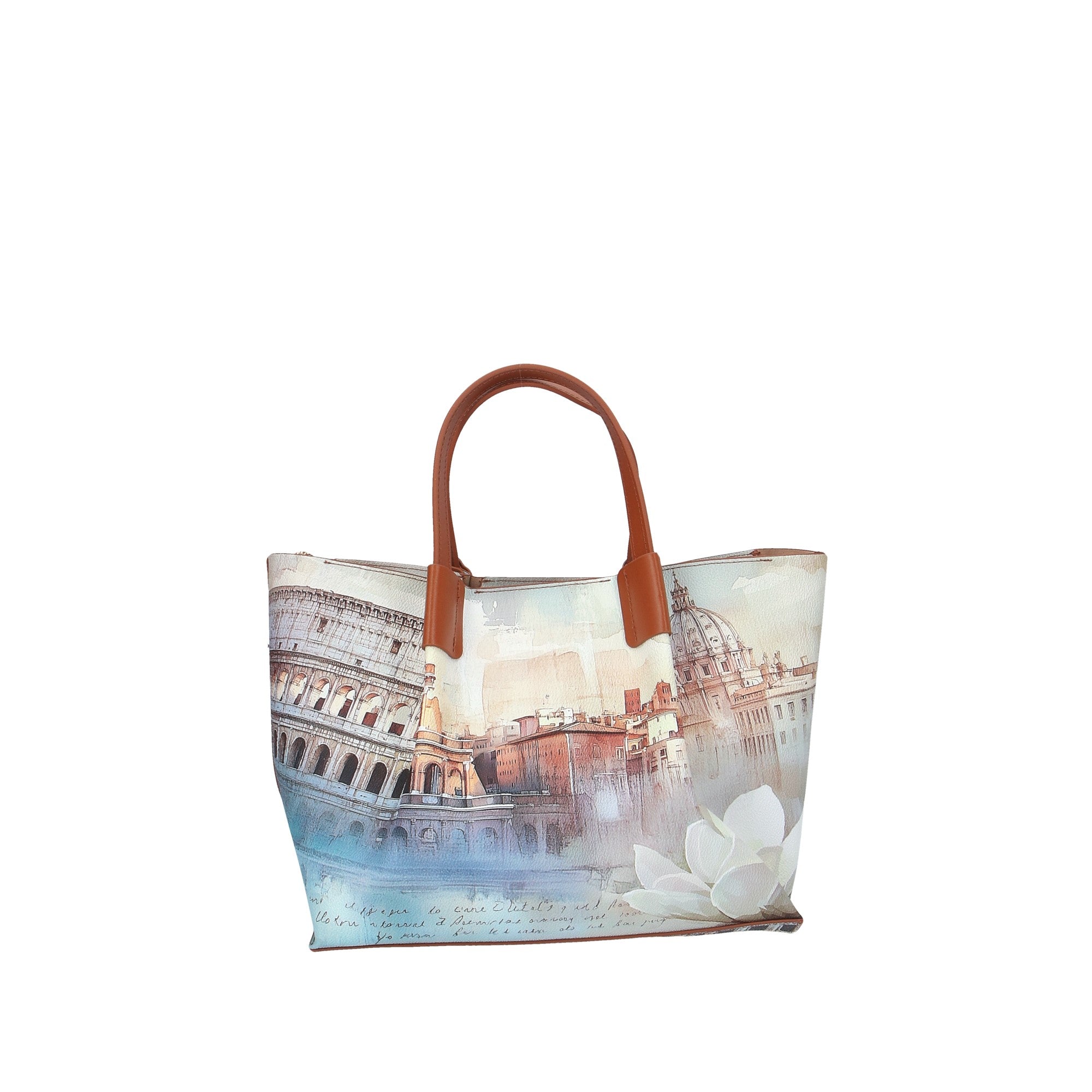 Ynot? BORSA A MANO Rome Lotus