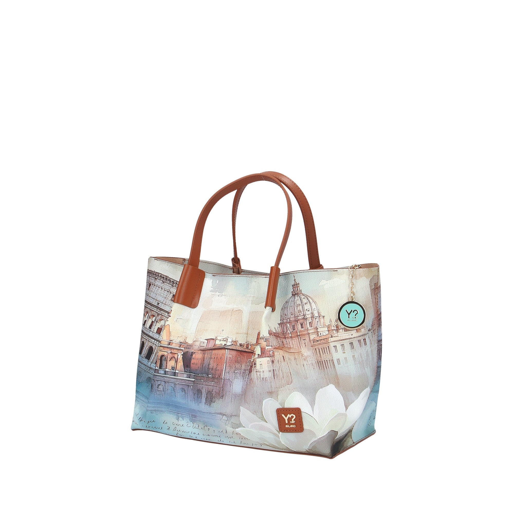 Ynot? BORSA A MANO Rome Lotus