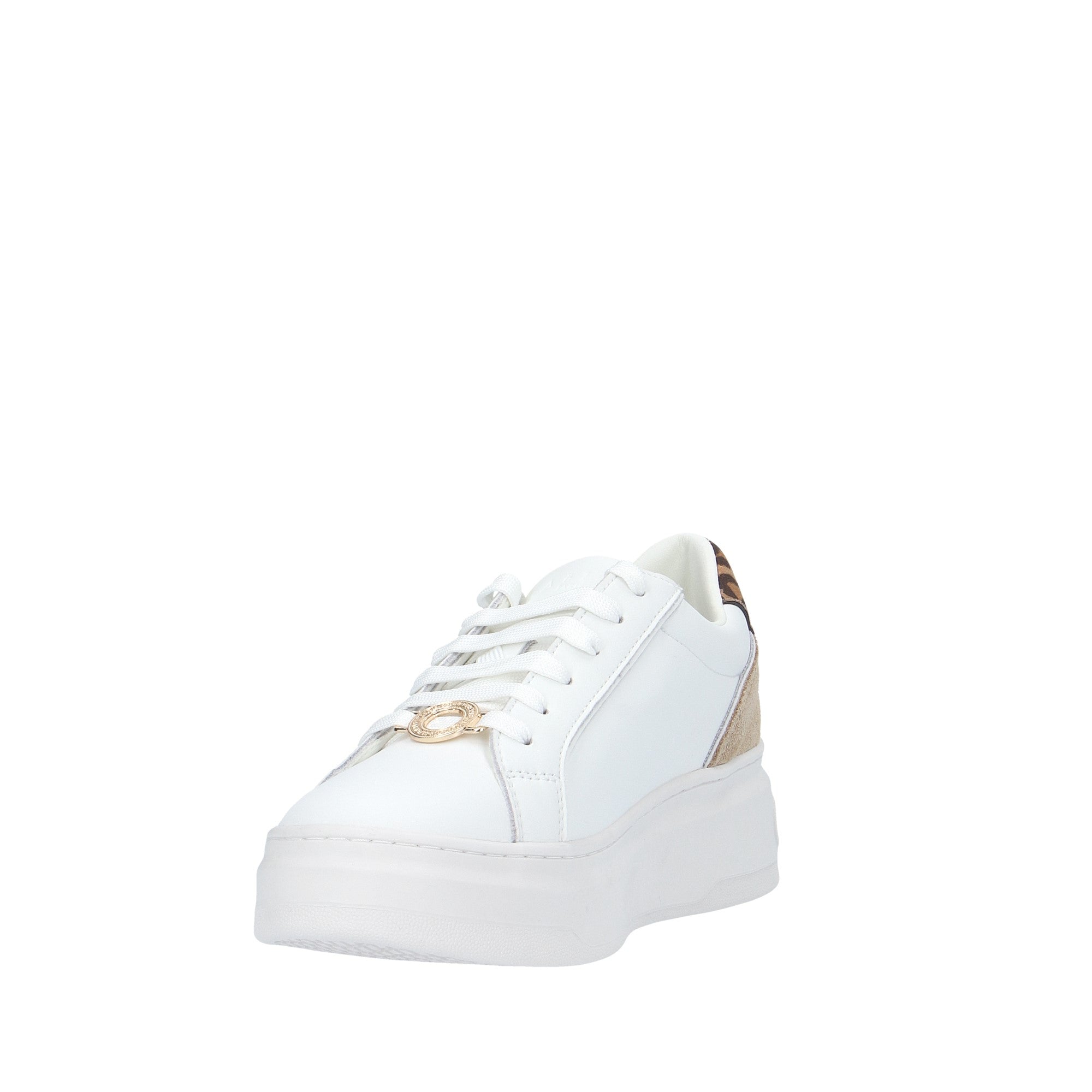 Gaelle SNEAKER Bianco/animalier