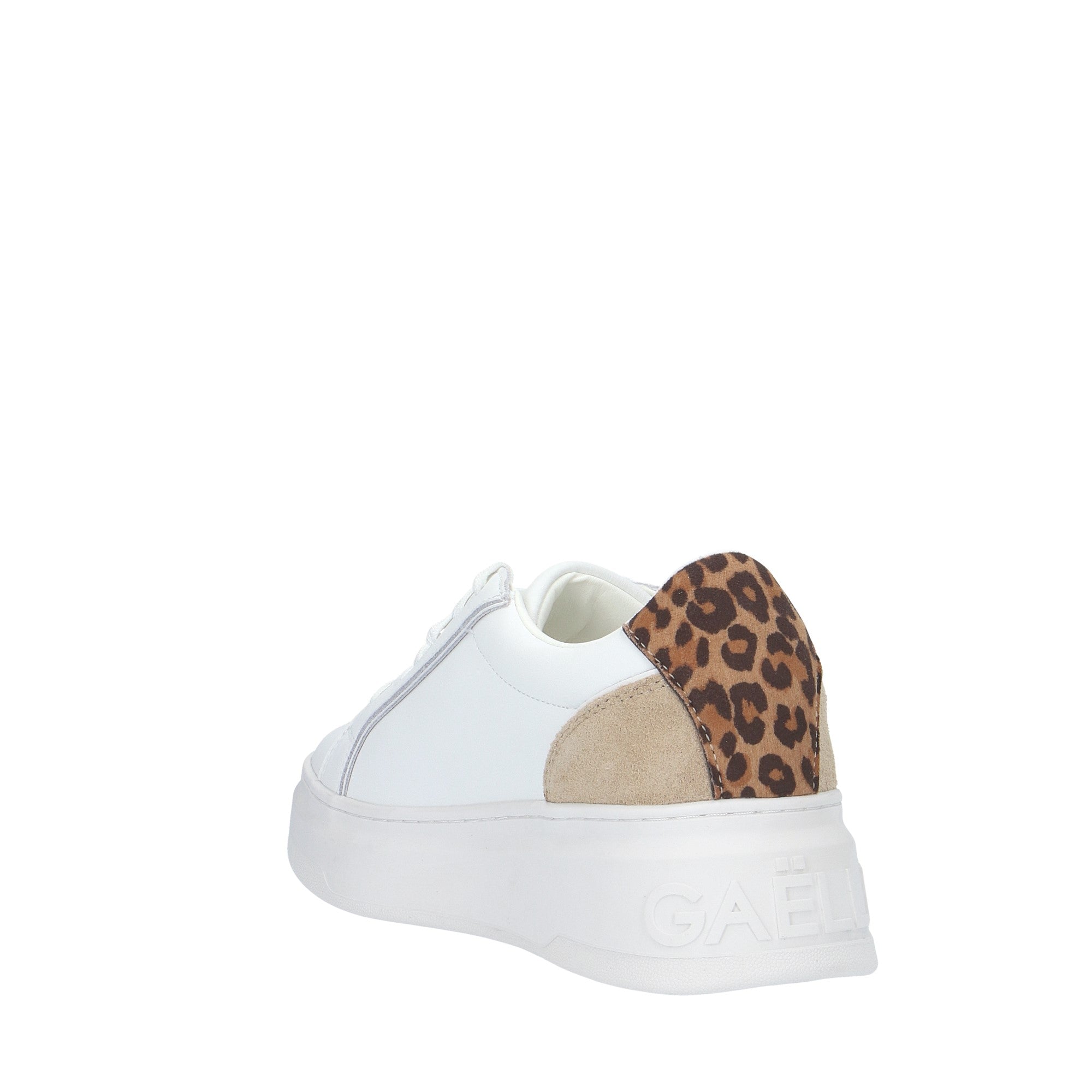 Gaelle SNEAKER Bianco/animalier