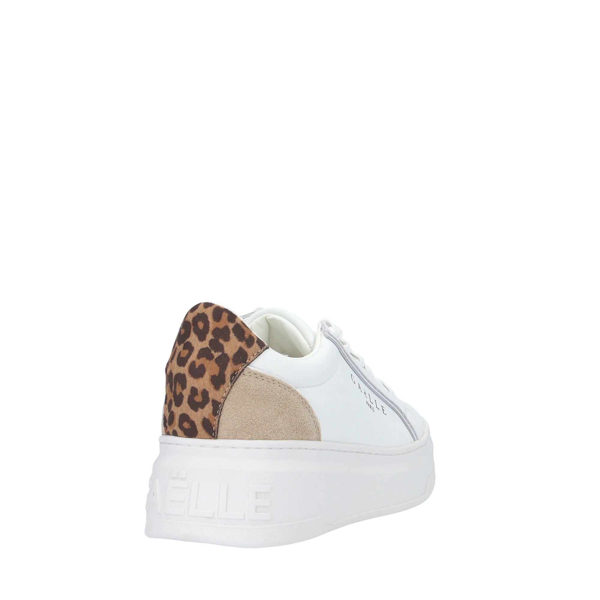 Gaelle SNEAKER Bianco/animalier