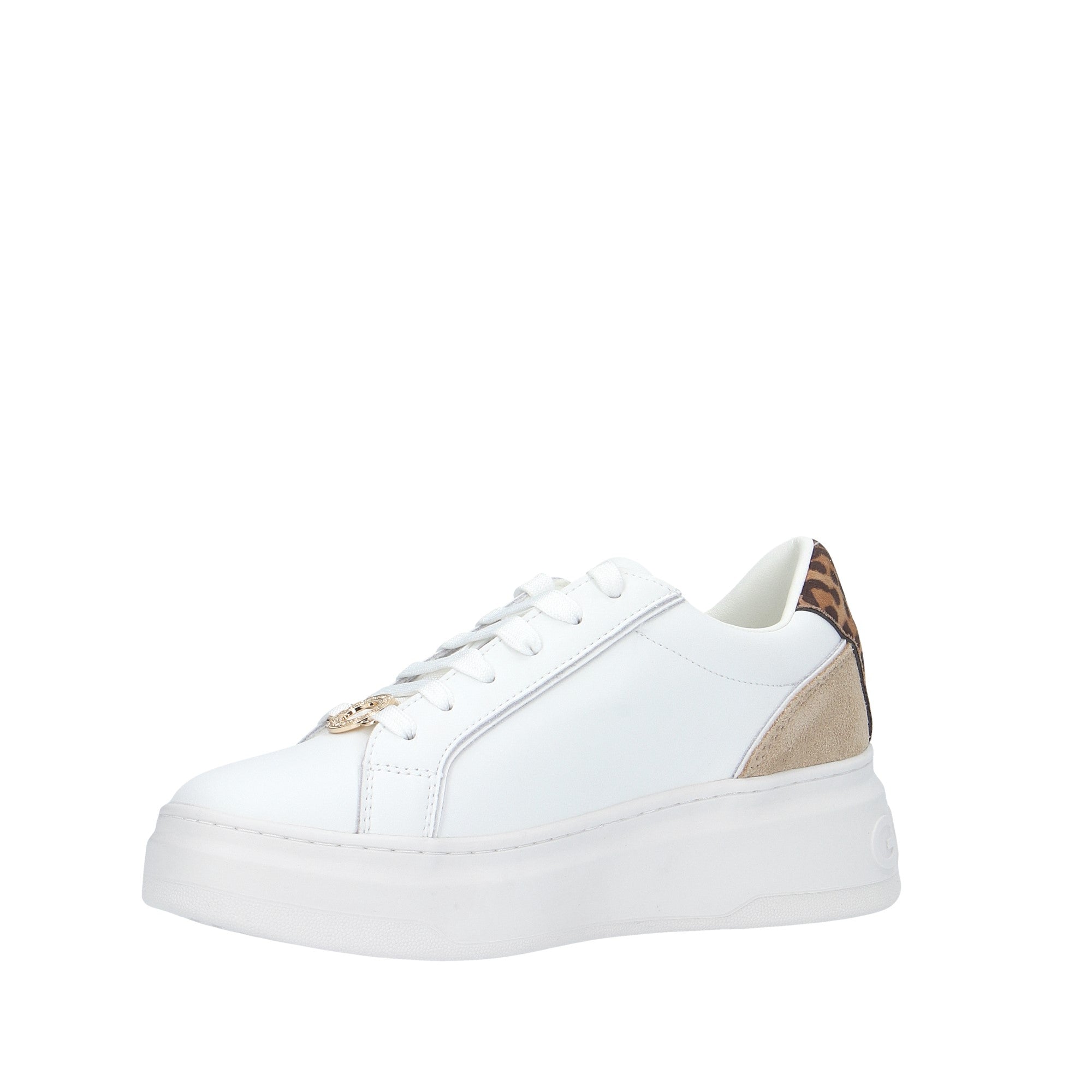 Gaelle SNEAKER Bianco/animalier
