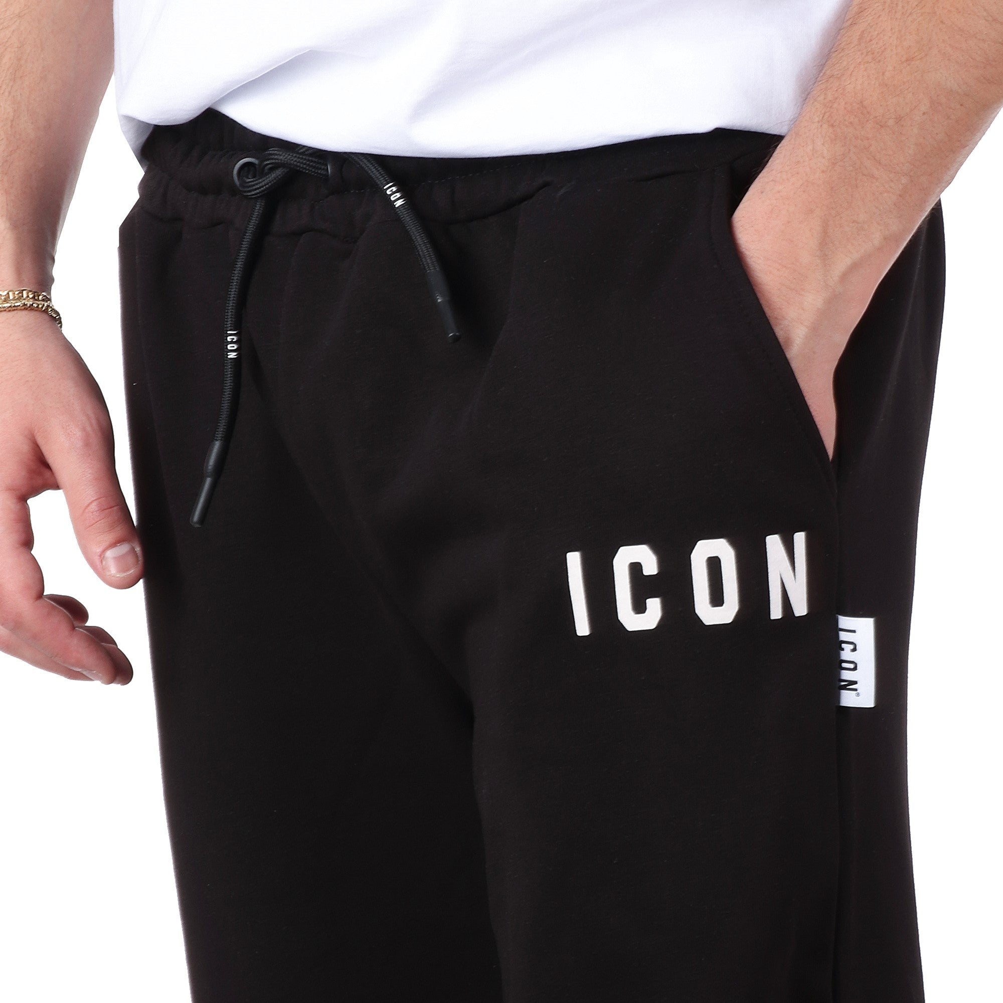 Icon PANTALONE Nero/bianco