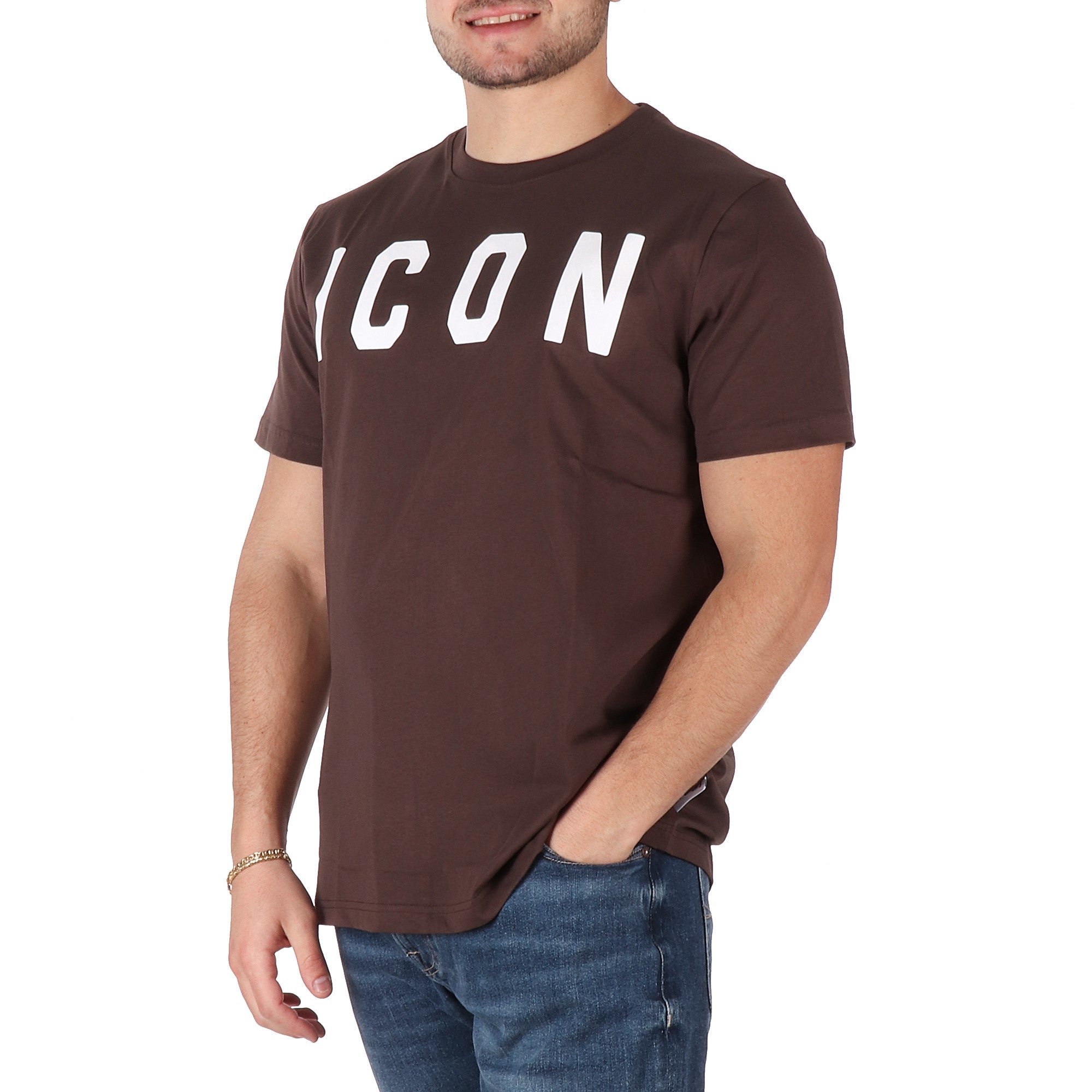 Icon T-SHIRT Marrone