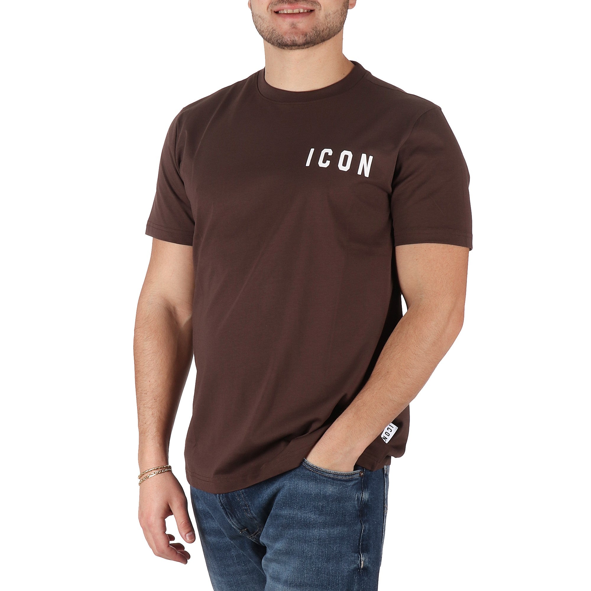 Icon T-SHIRT Marrone