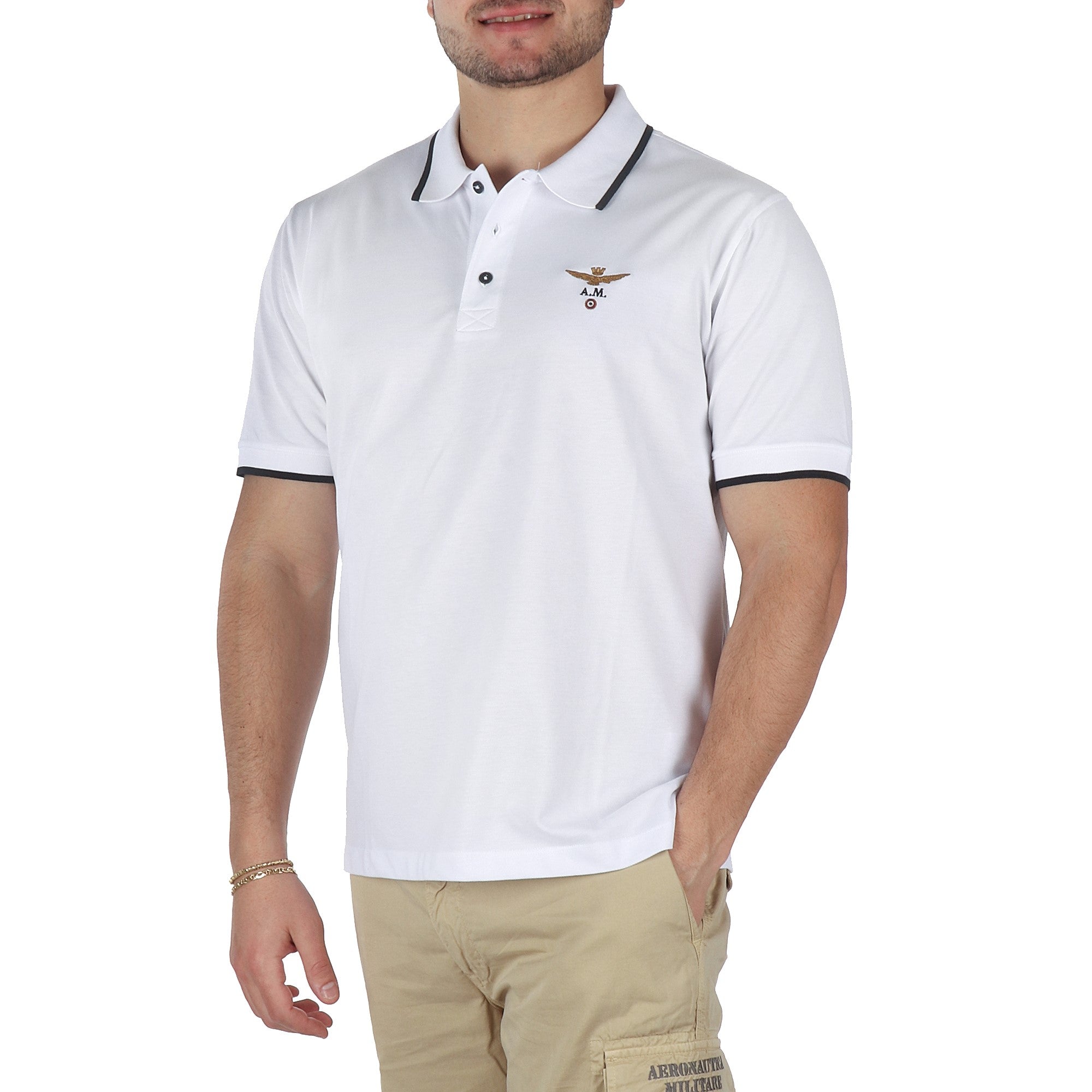 Aeronautica Militare POLO Bianco Spento