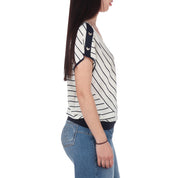 Liu Jo MAGLIA Latte/blu