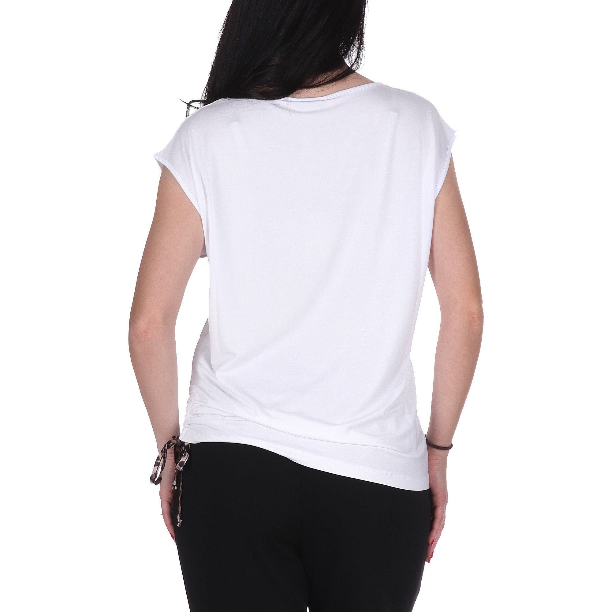 Liu Jo T-SHIRT Bianco/animalier