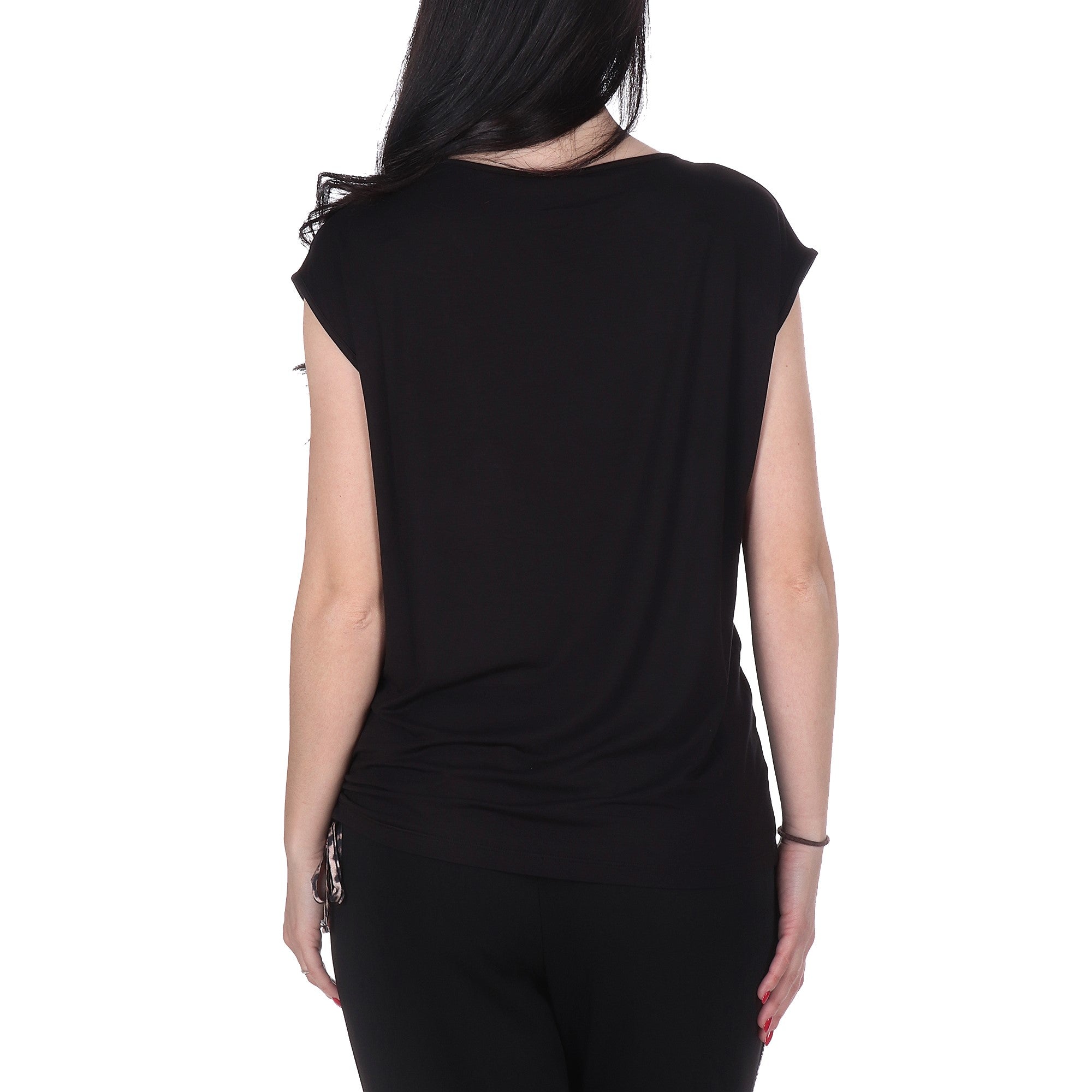 Liu Jo T-SHIRT Nero/animalier