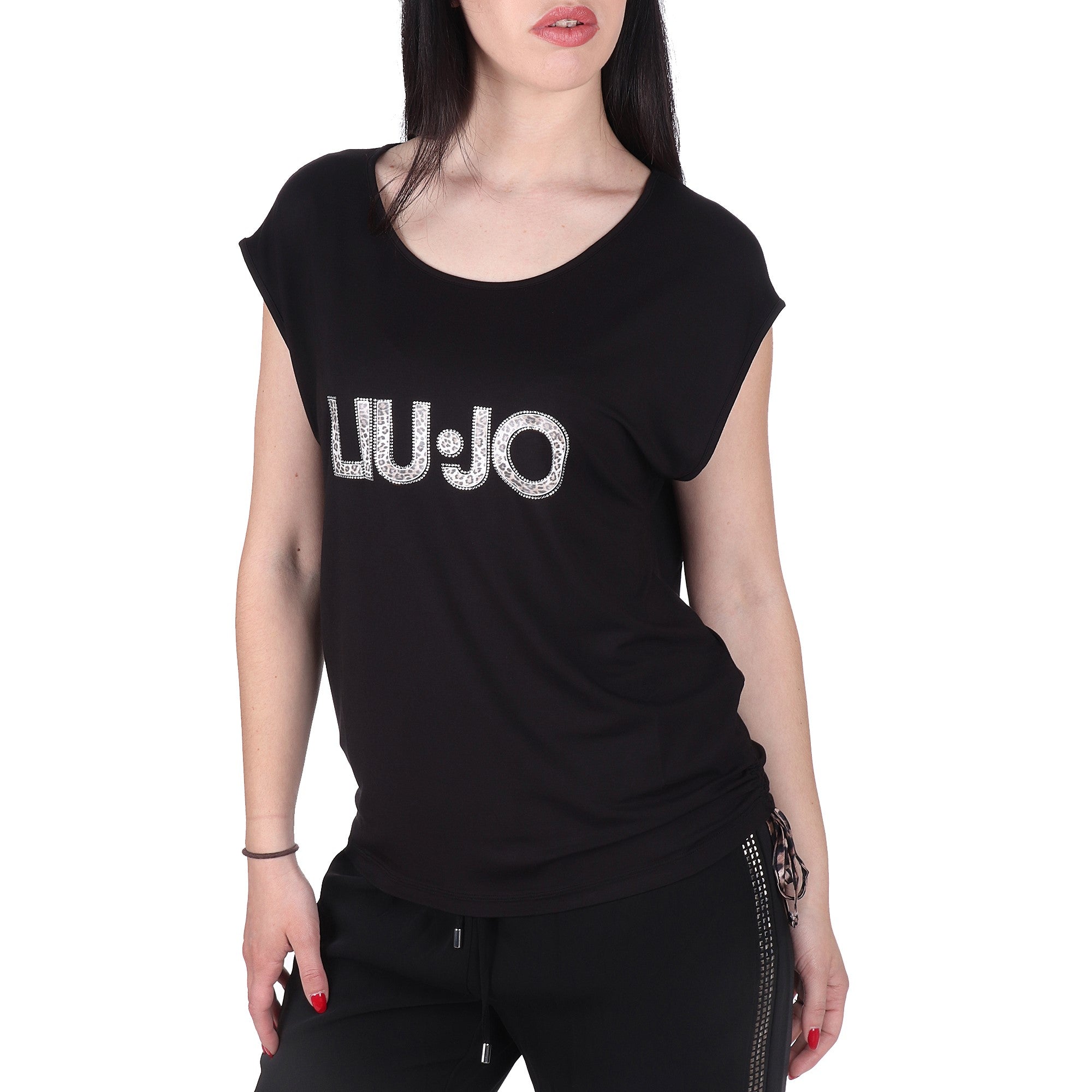 Liu Jo T-SHIRT Nero/animalier