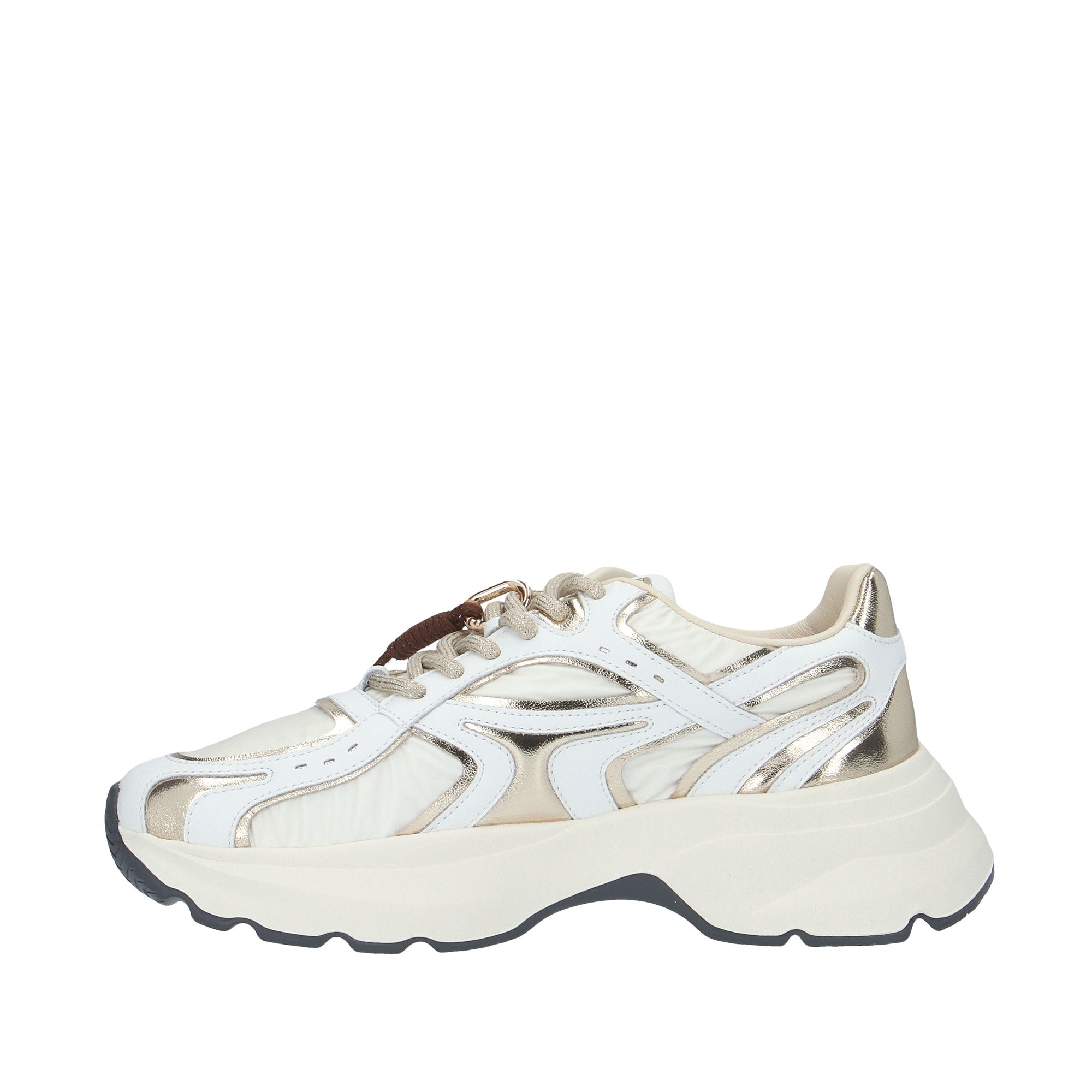 Gio+ SNEAKER Bianco/oro