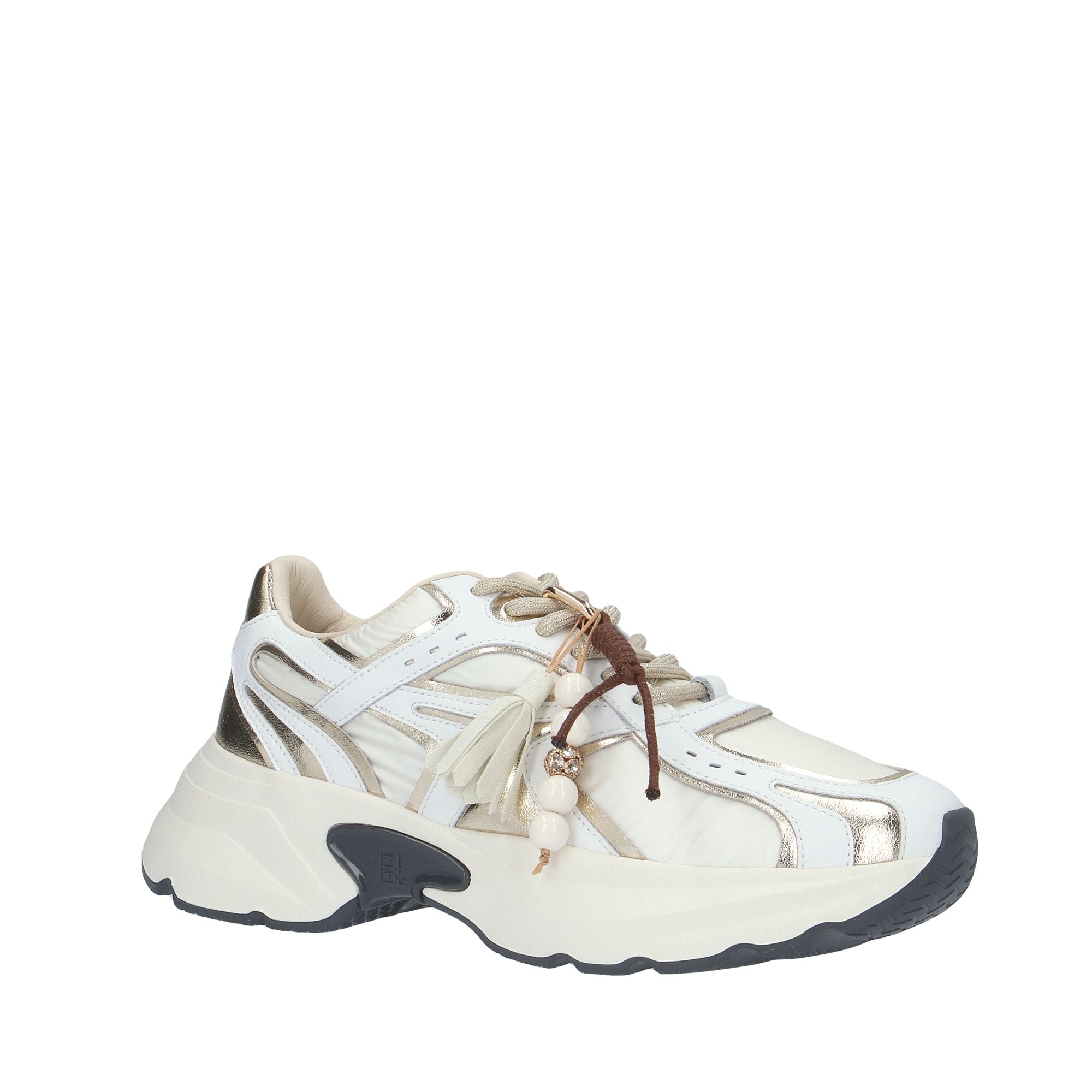 Gio+ SNEAKER Bianco/oro