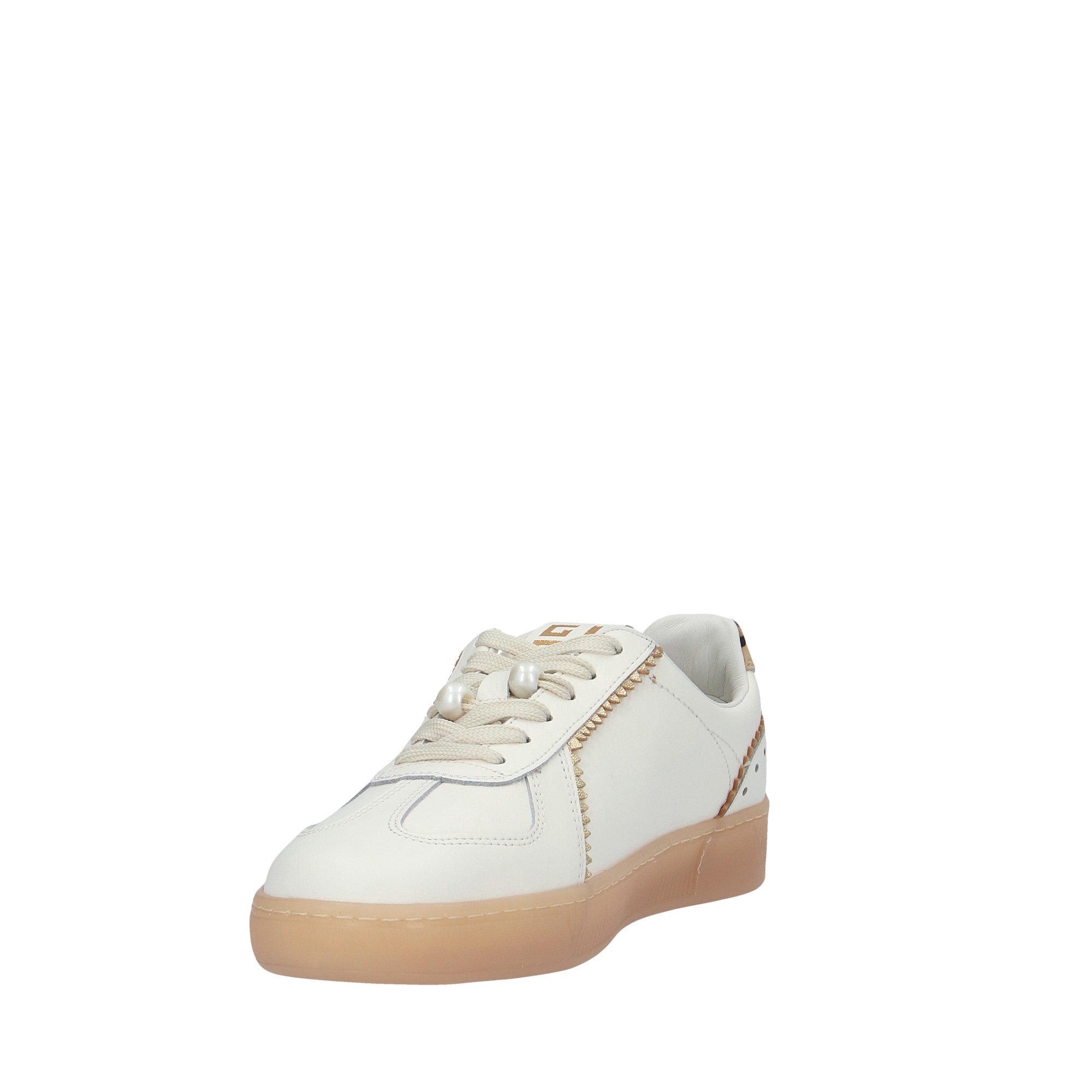 Gio+ SNEAKER Bianco/cuoio