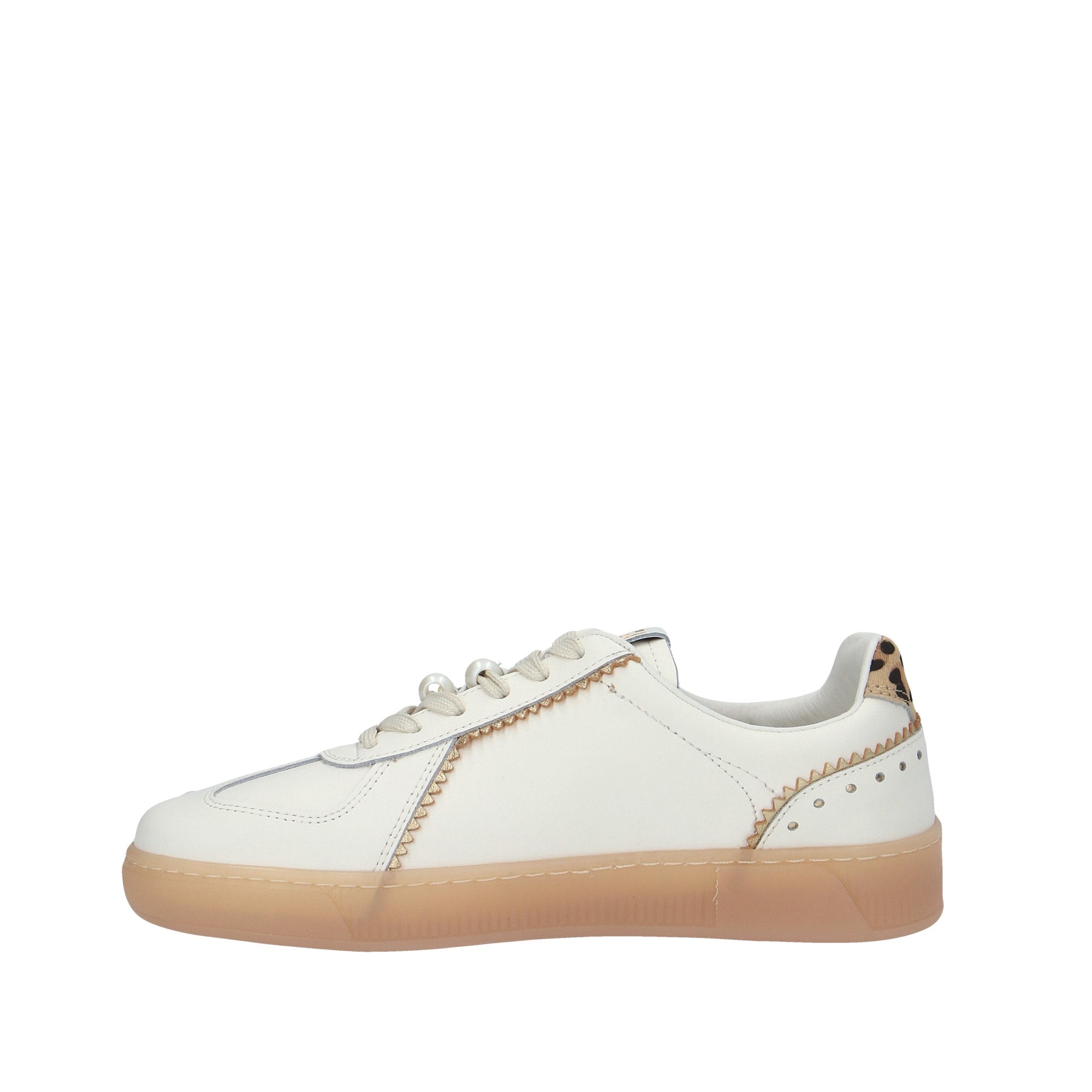 Gio+ SNEAKER Bianco/cuoio
