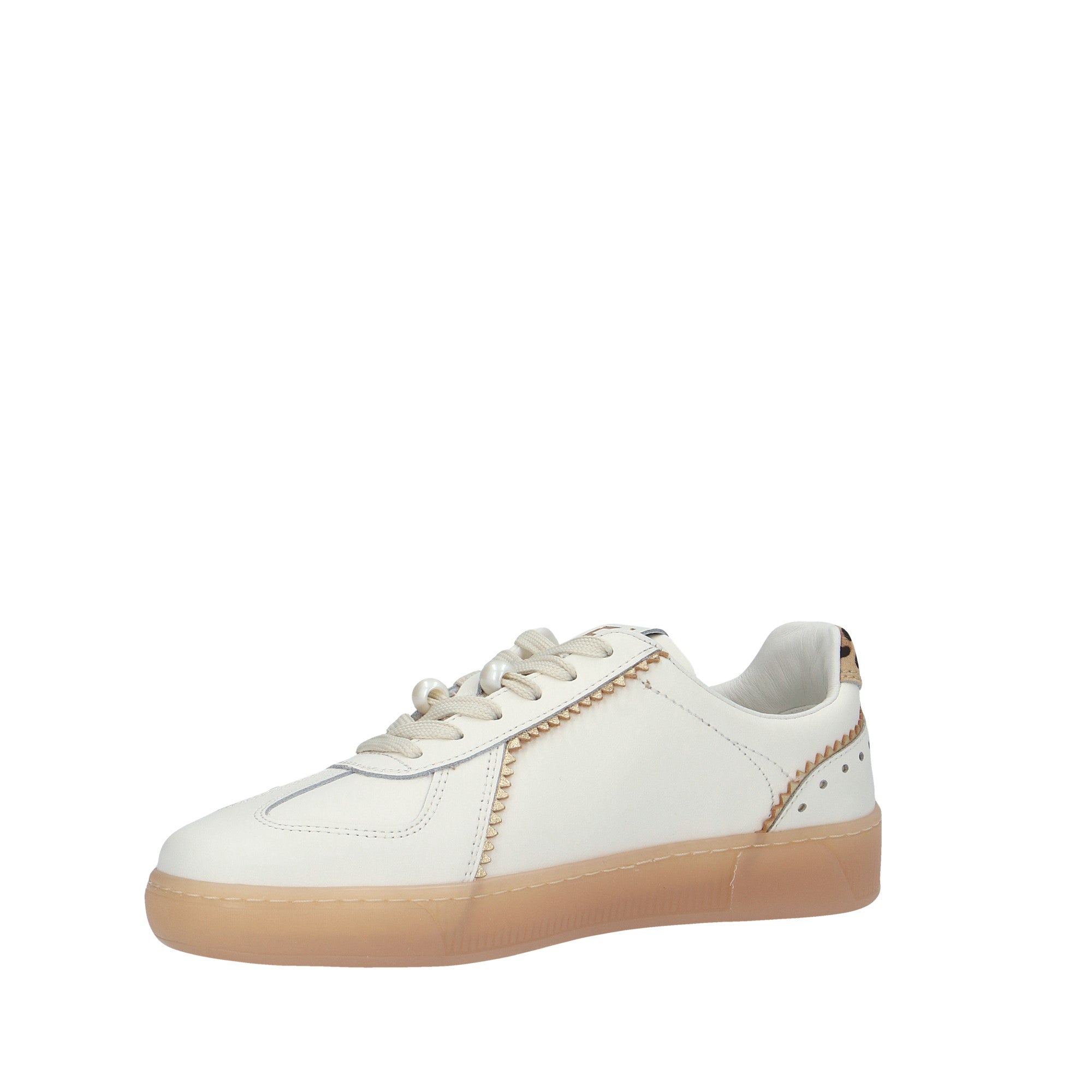 Gio+ SNEAKER Bianco/cuoio