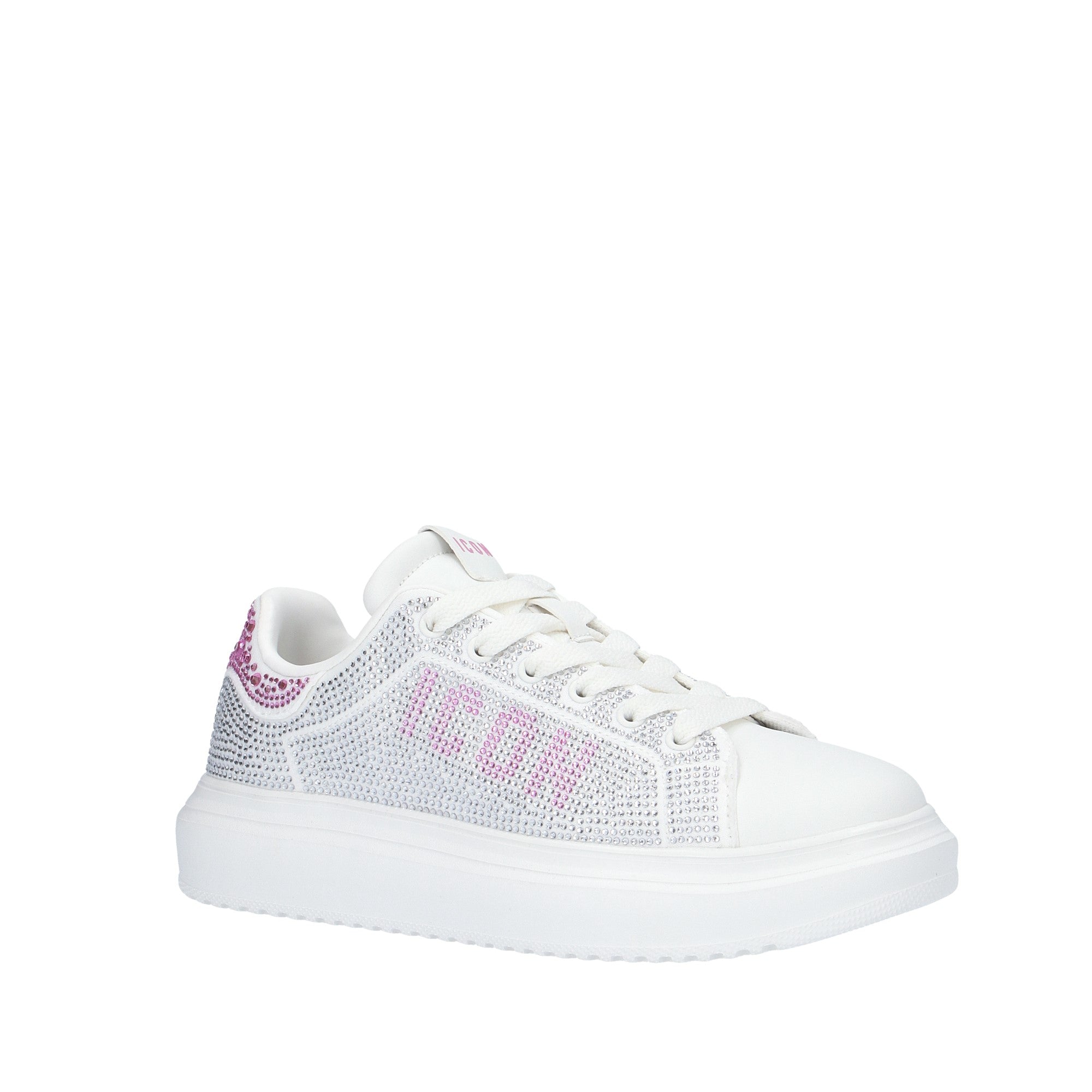 Icon SNEAKER Bianco/rosa
