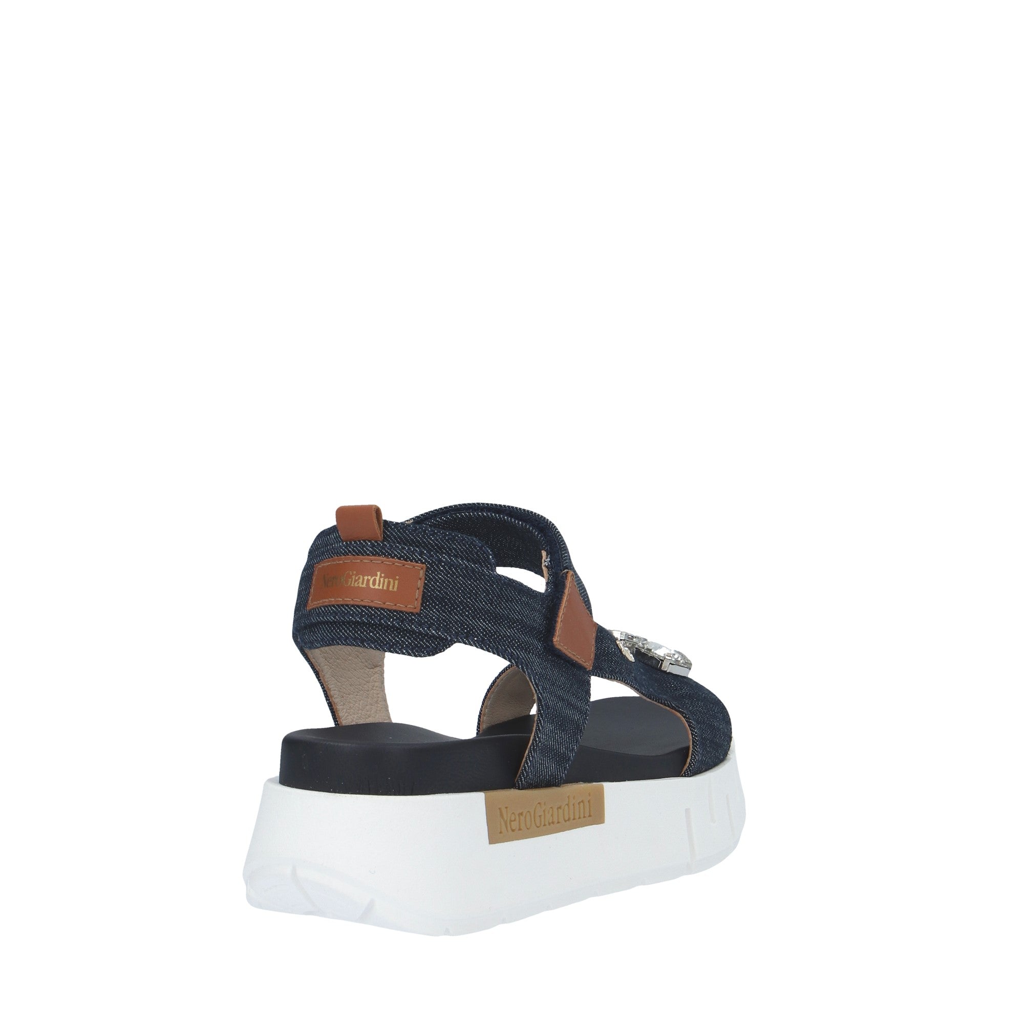 Nerogiardini SANDALO BASSO Denim