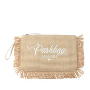 Pash Bag BORSA A MANO Paglia