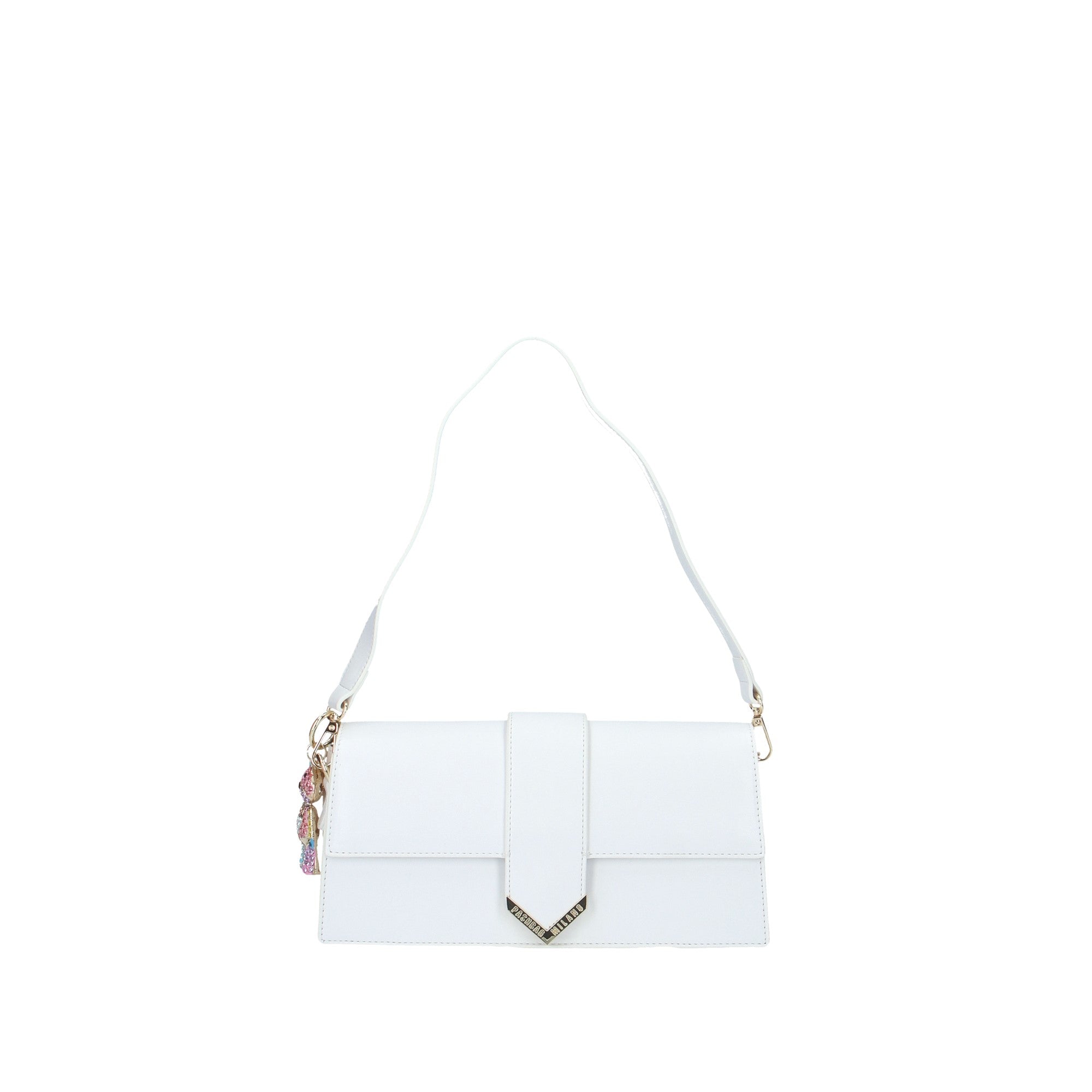 Pash Bag BORSA A SPALLA Bianco