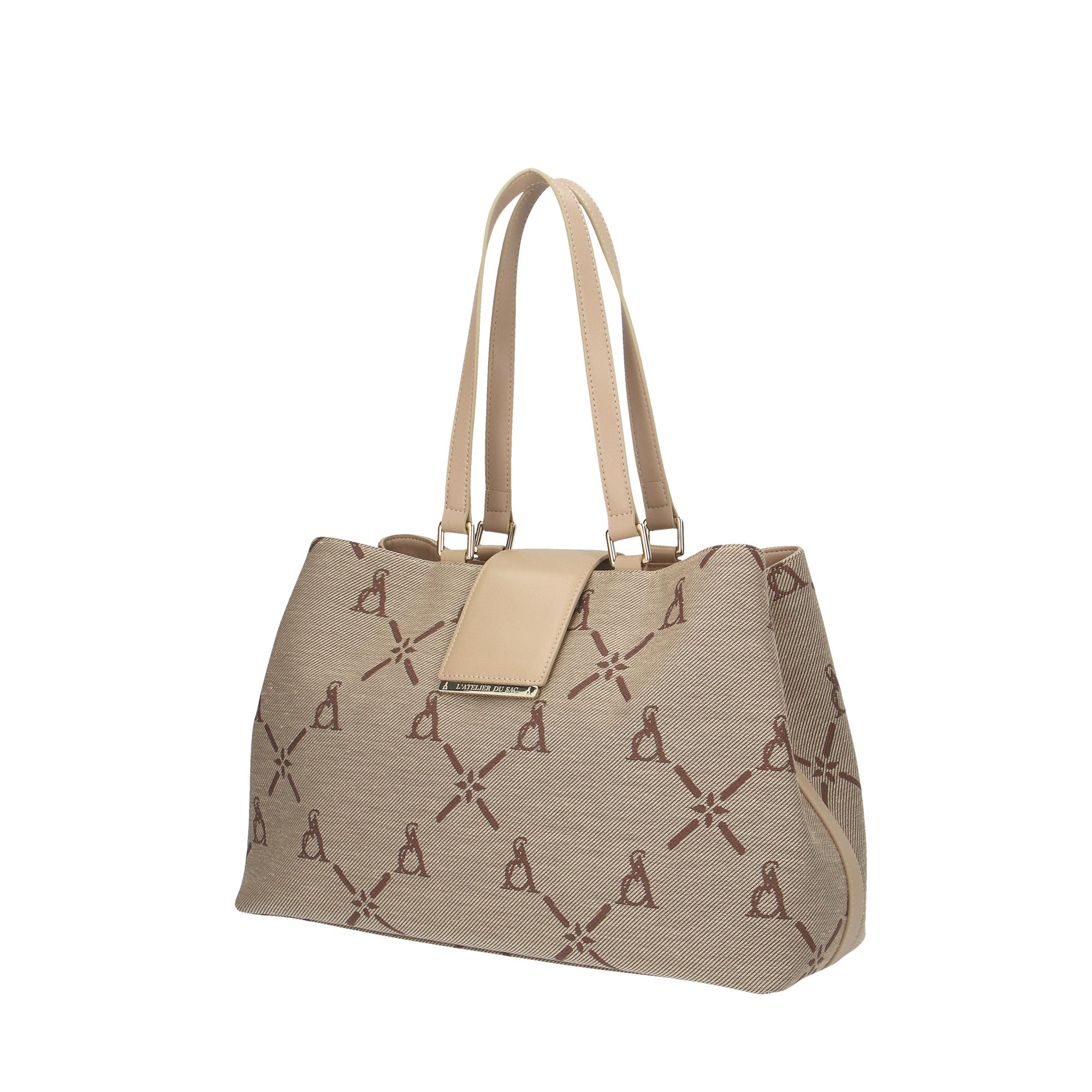 L'atelier Du Sac BORSA A SPALLA Beige
