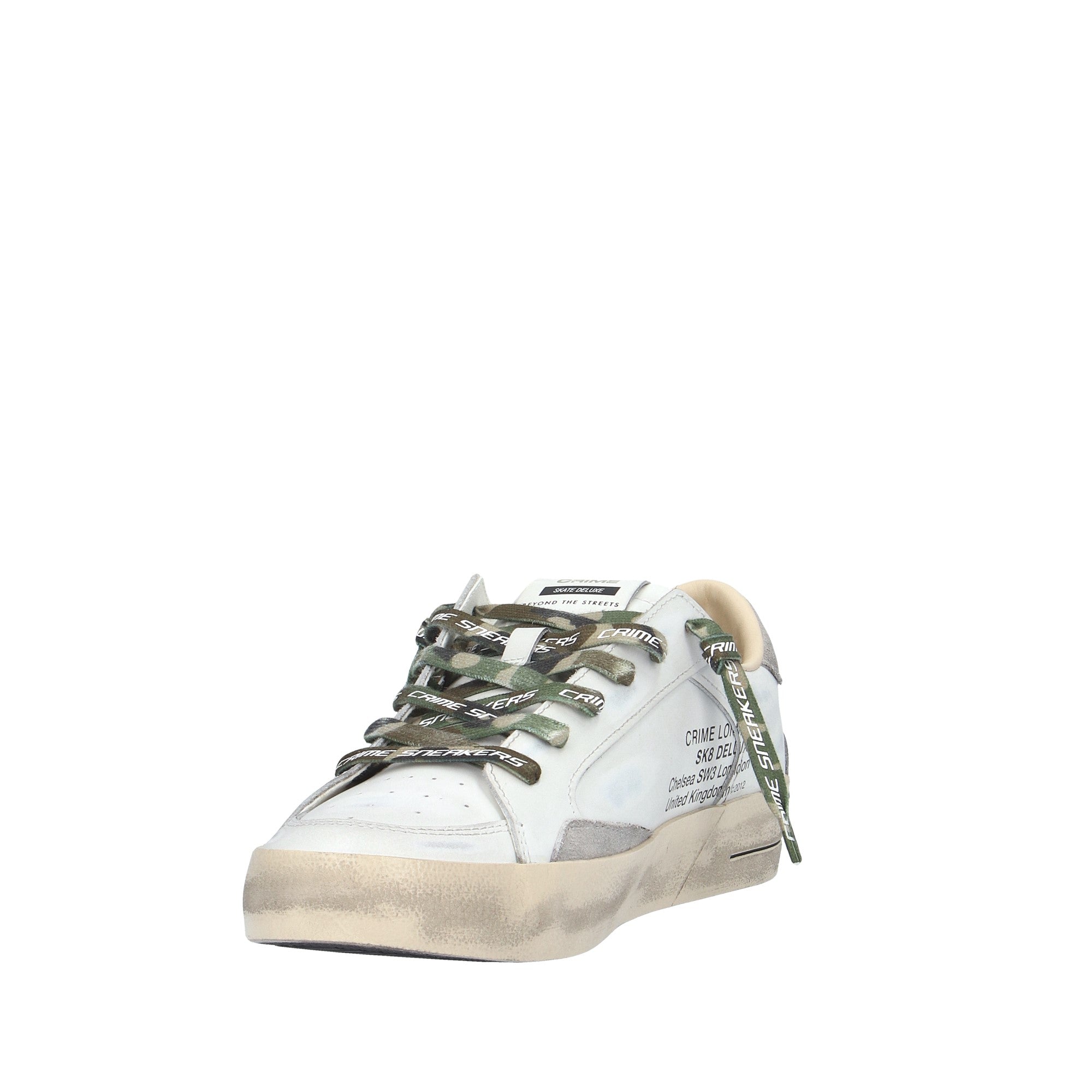 Crime London SNEAKER Bianco/grigio