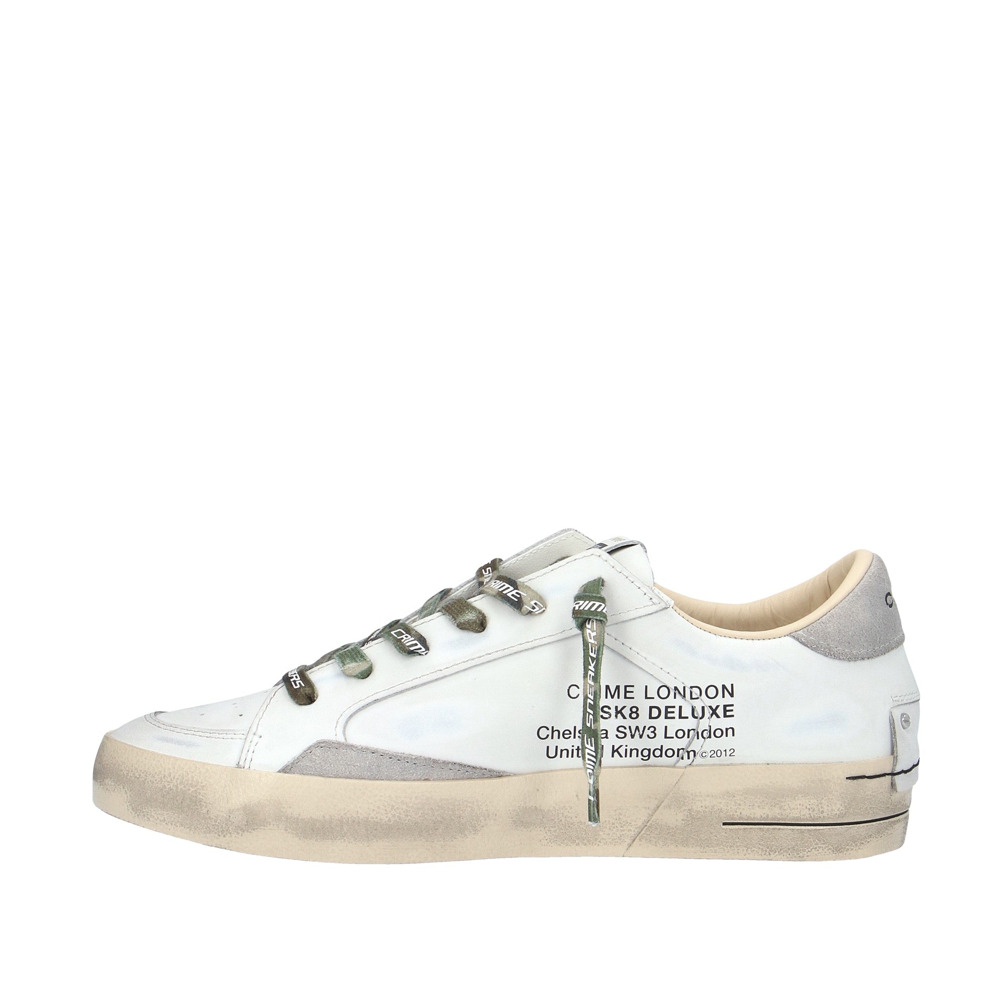 Crime London SNEAKER Bianco/grigio
