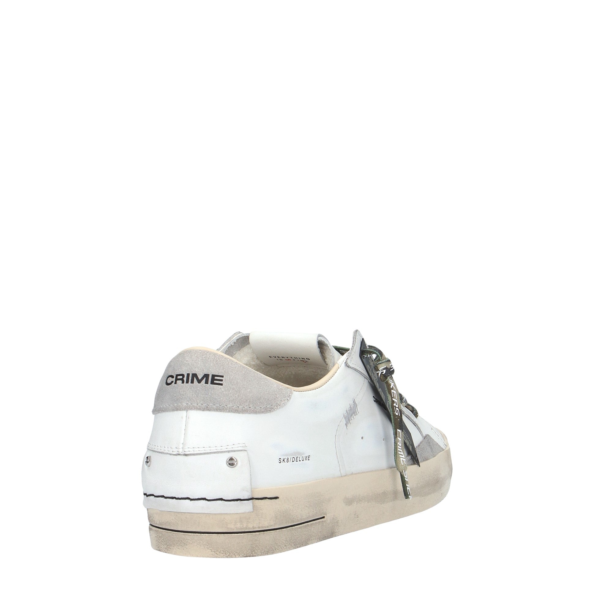 Crime London SNEAKER Bianco/grigio