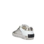 Crime London SNEAKER Bianco/argento