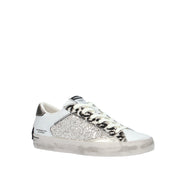 Crime London SNEAKER Bianco/argento