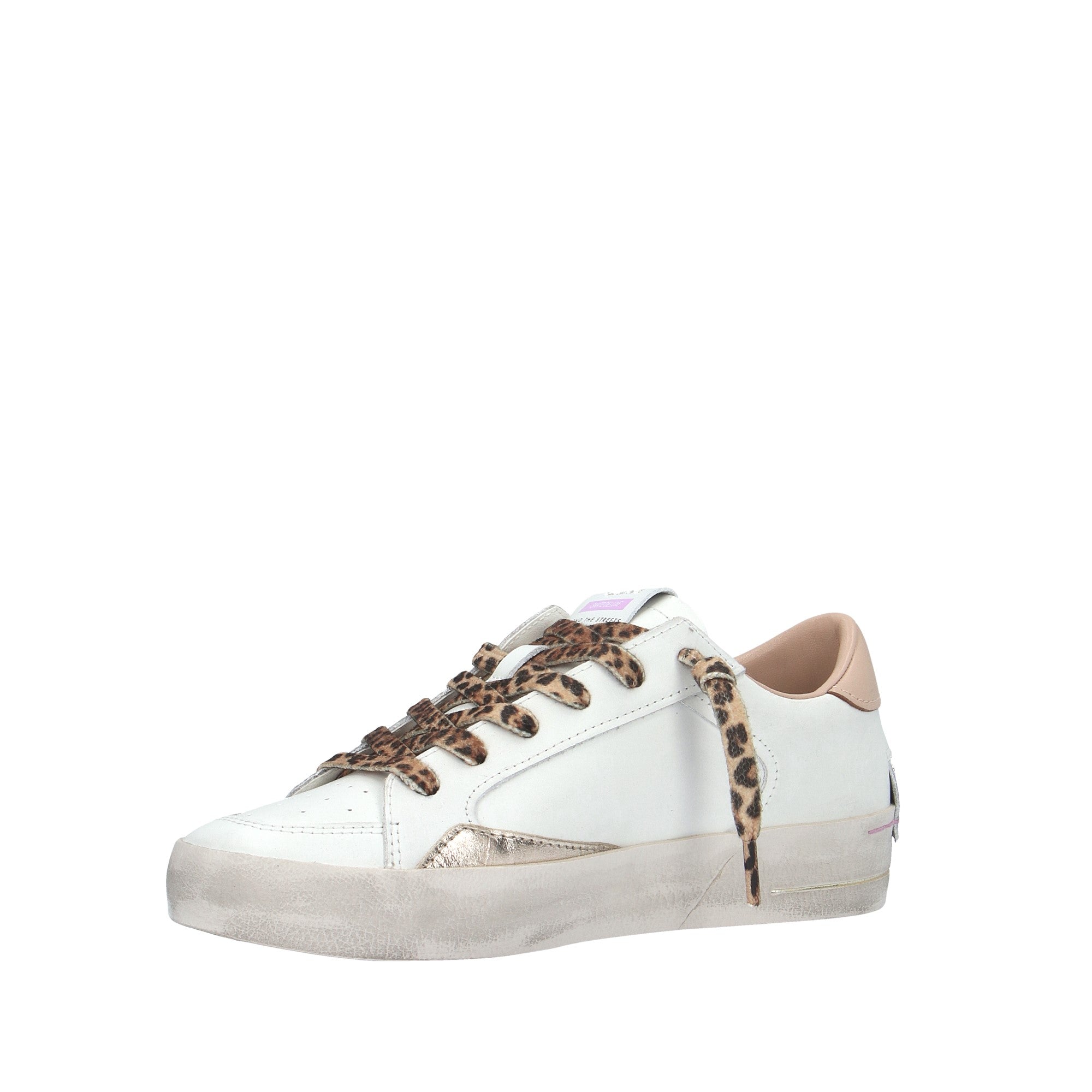 Crime London SNEAKER Bianco/cipria
