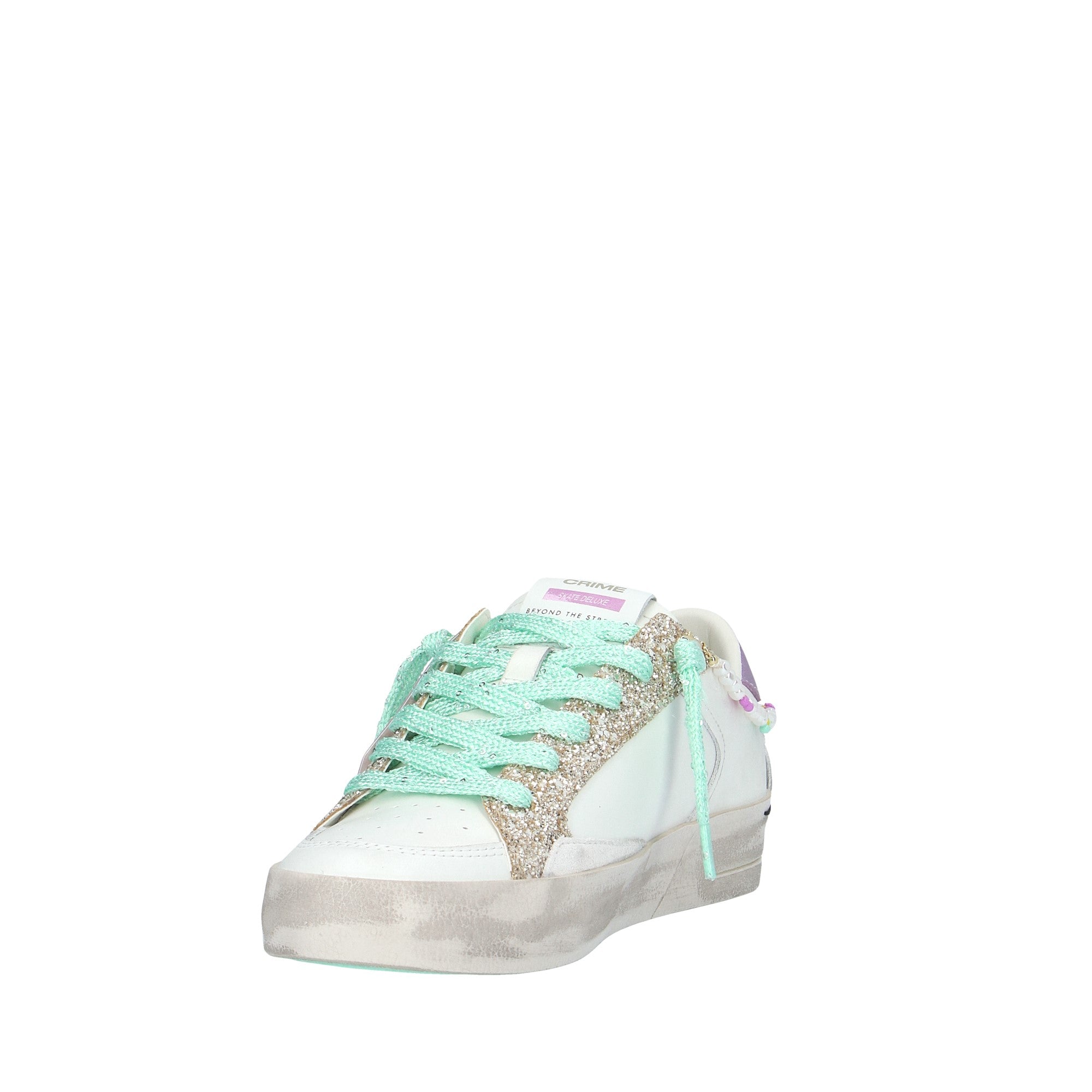 Crime London SNEAKER Bianco/lilla