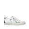 Crime London SNEAKER Bianco/argento