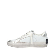 Crime London SNEAKER Bianco/argento