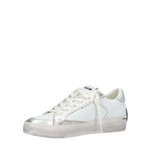 Crime London SNEAKER Bianco/argento