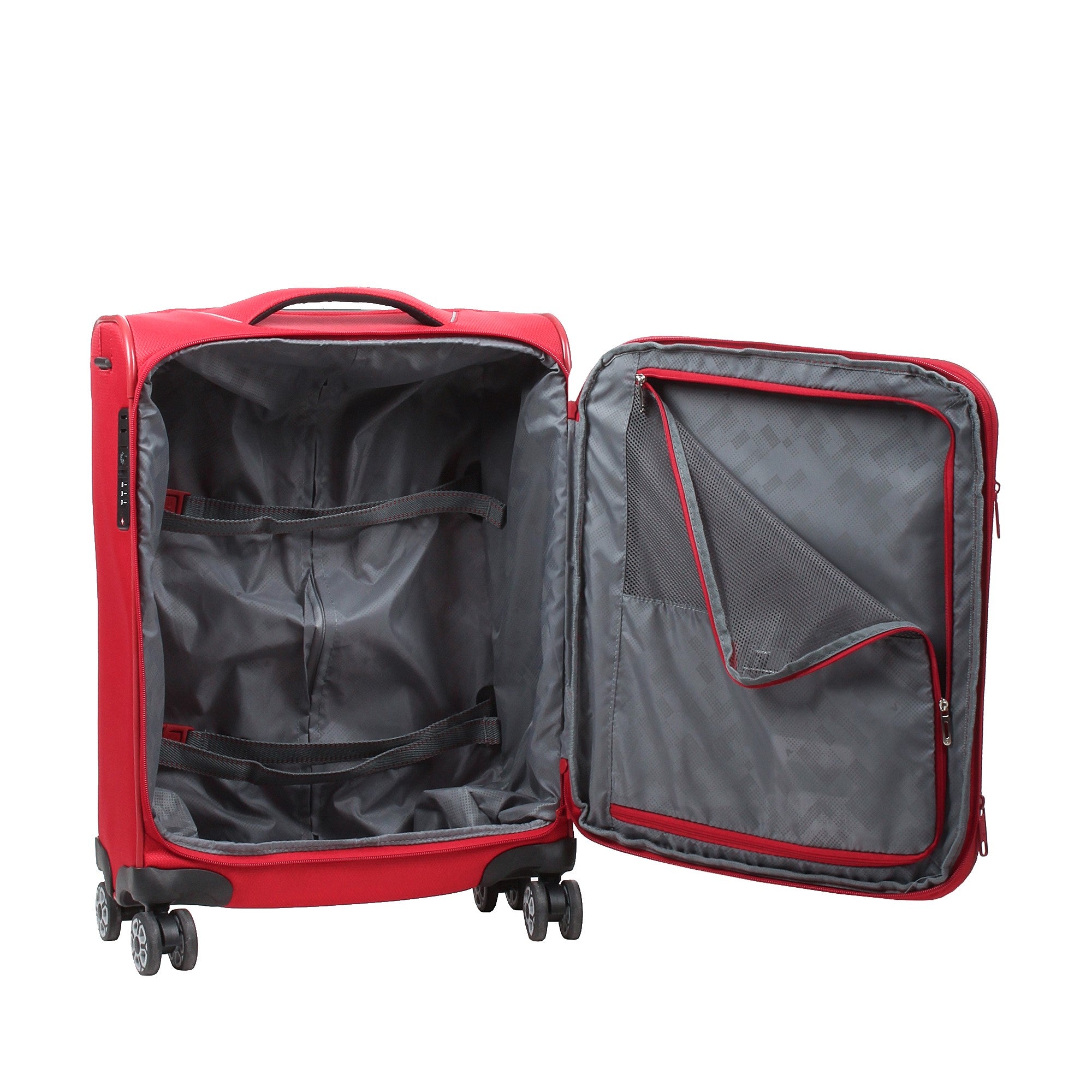Roncato SPINNER CABINA 4 RUOTE Rosso