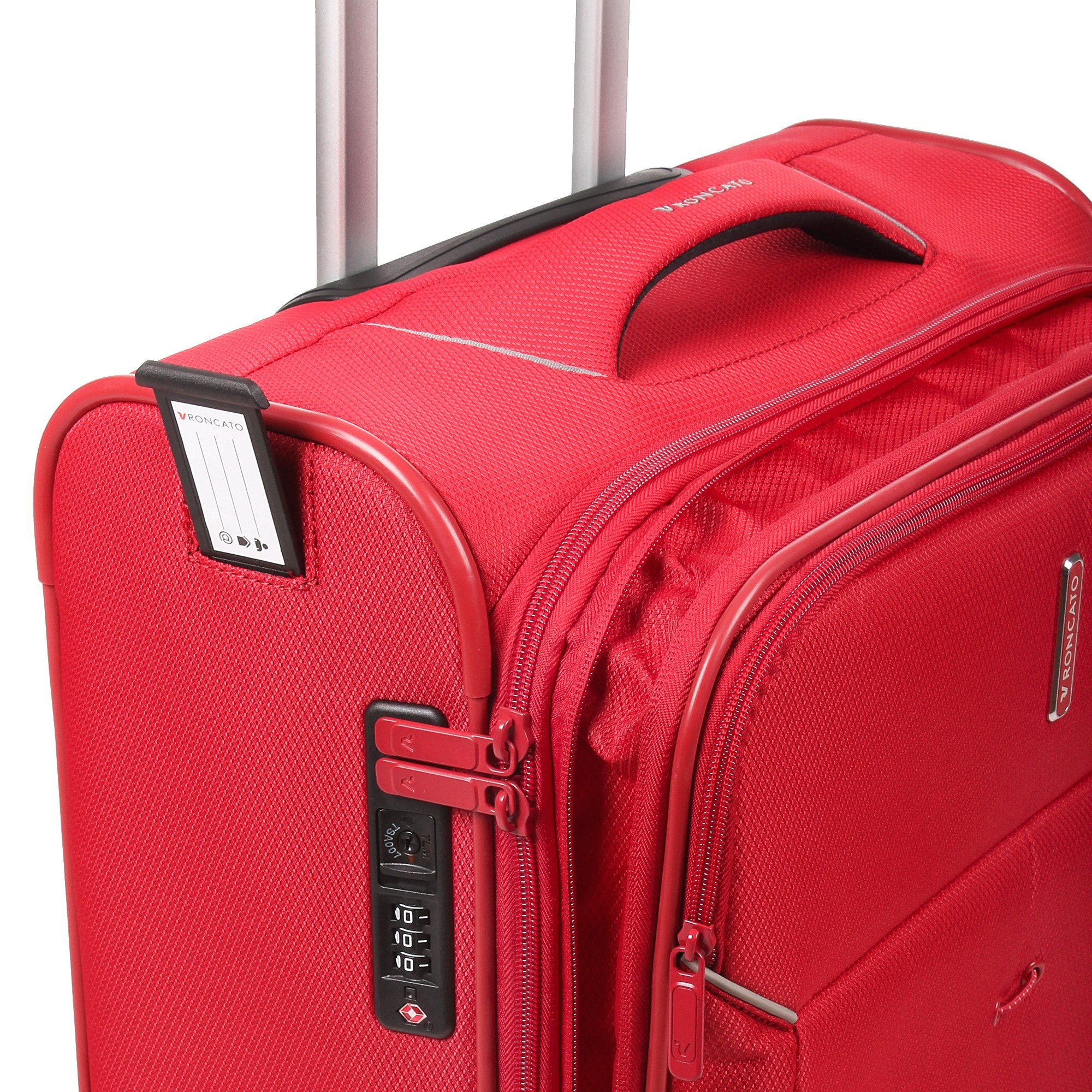 Roncato SPINNER CABINA 4 RUOTE Rosso