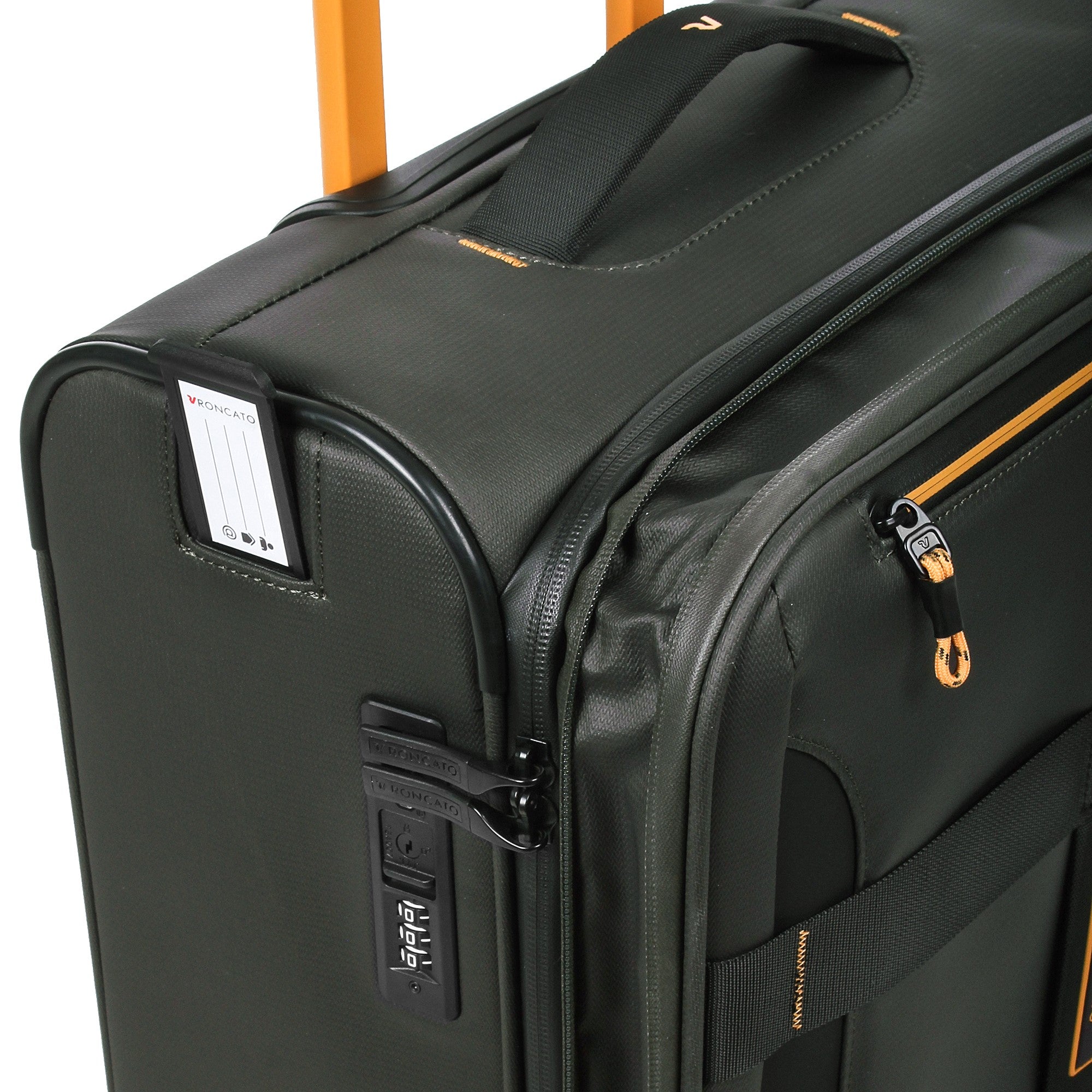 Roncato SPINNER CABINA 4 RUOTE Verde Militare