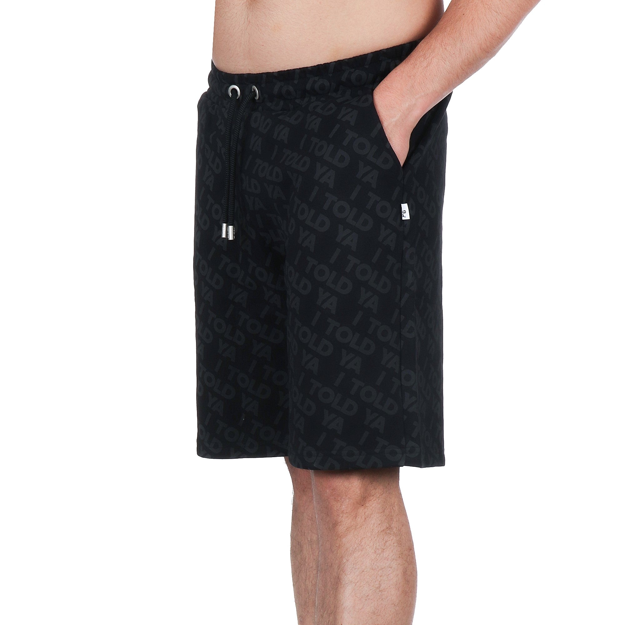 I Told Ya PANTALONCINO Nero