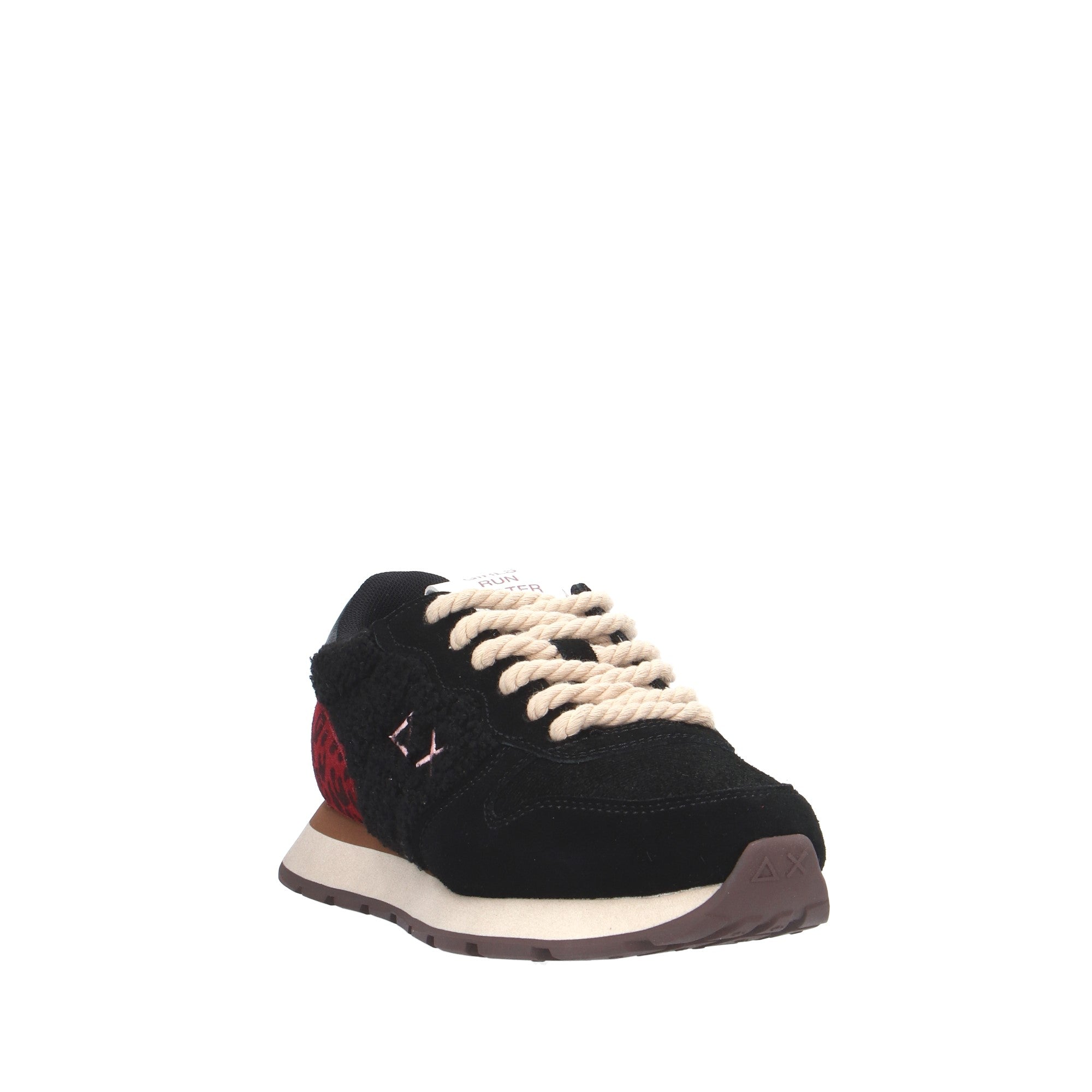 Sun68 SNEAKER Nero/bordeaux