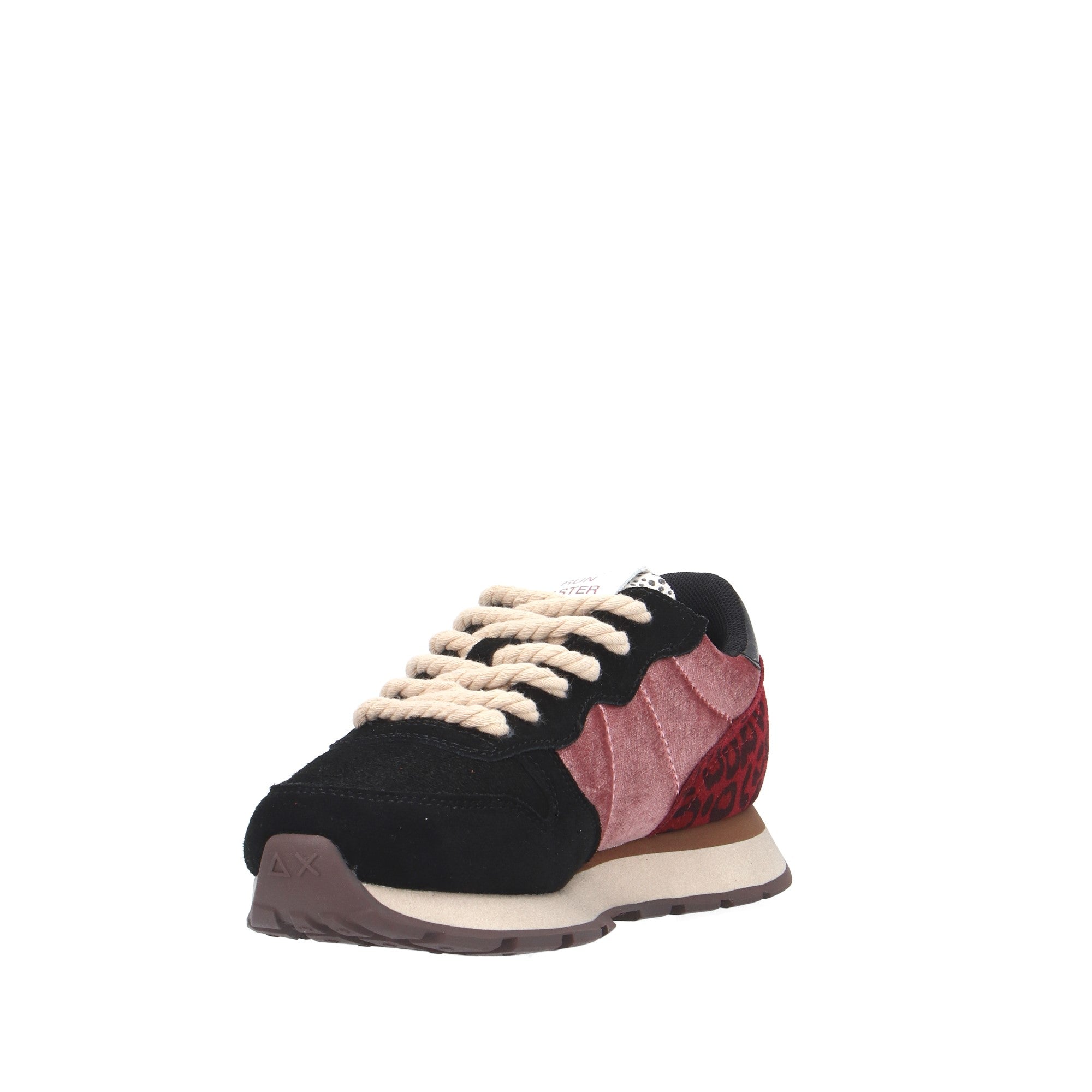Sun68 SNEAKER Nero/bordeaux