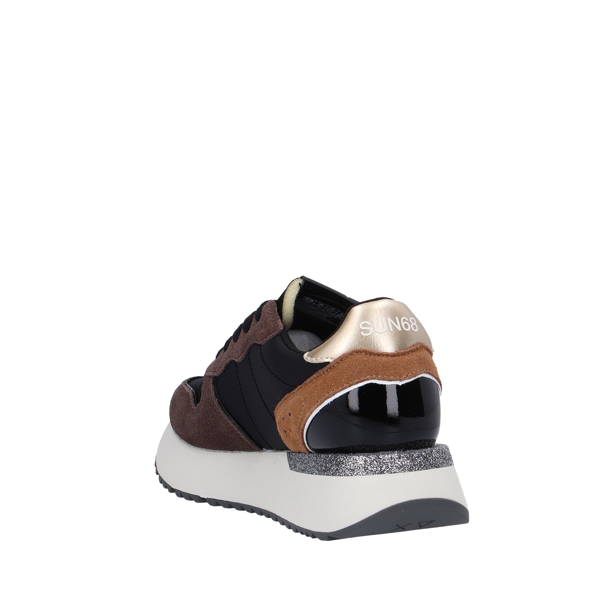 Sun68 SNEAKER Nero/marrone