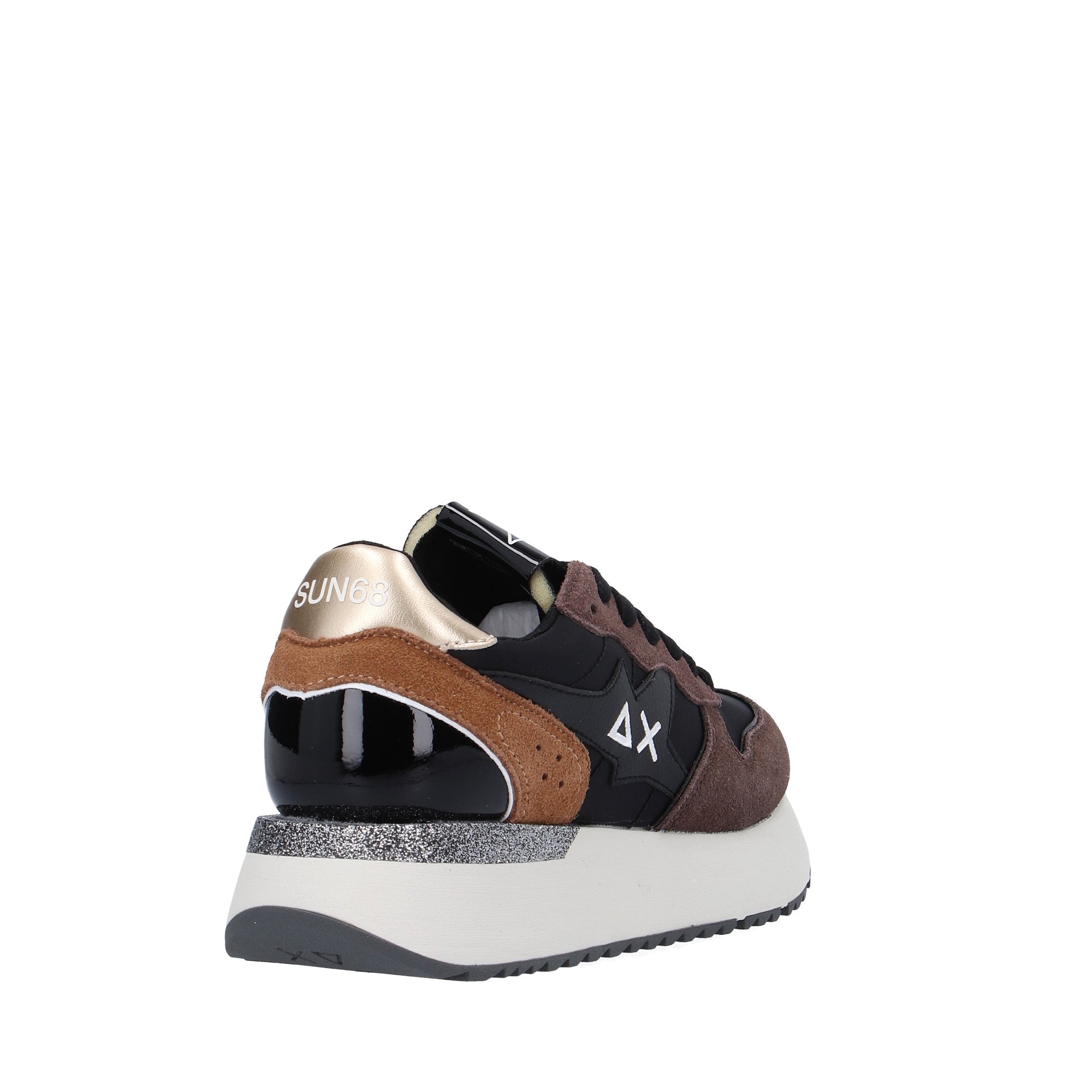 Sun68 SNEAKER Nero/marrone
