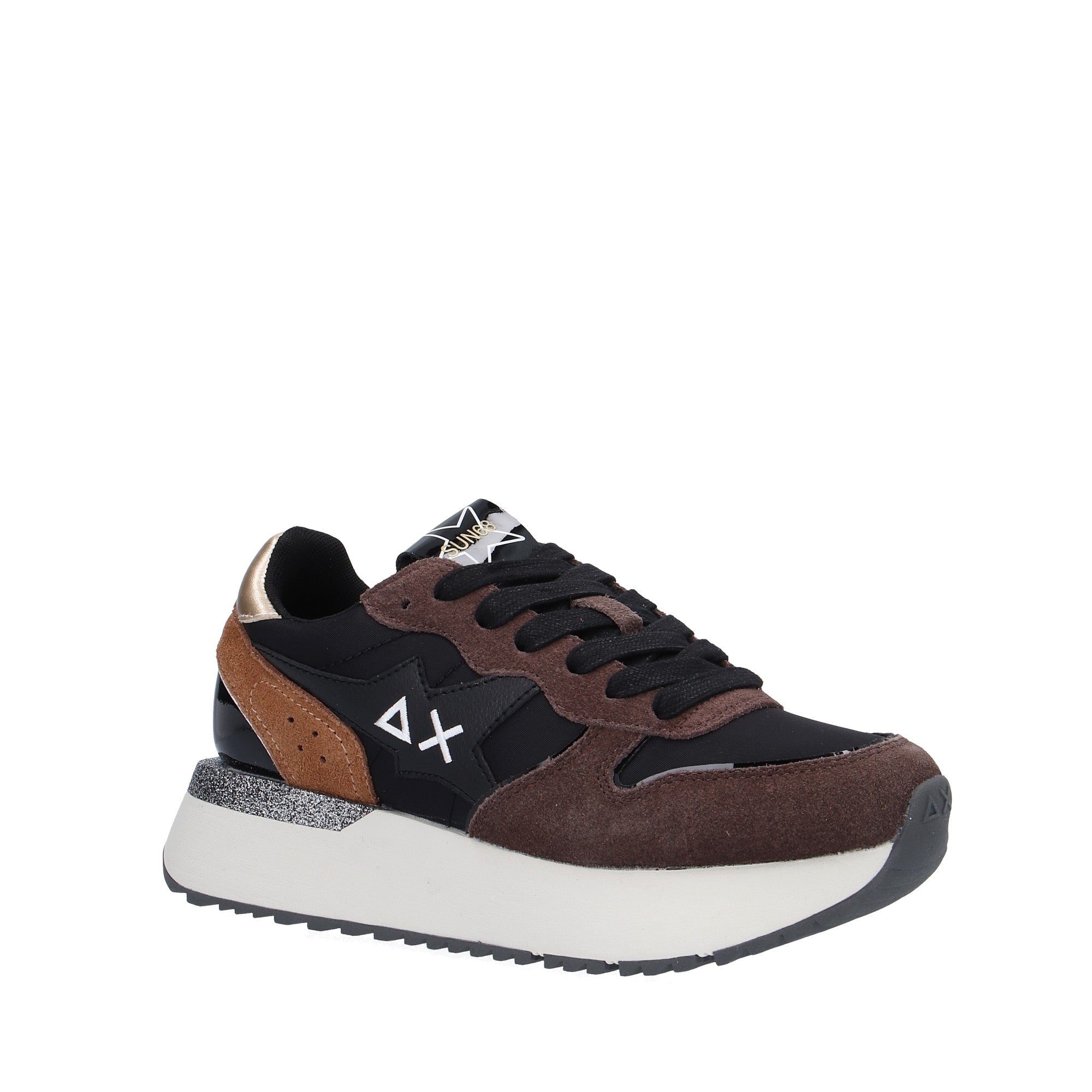 Sun68 SNEAKER Nero/marrone