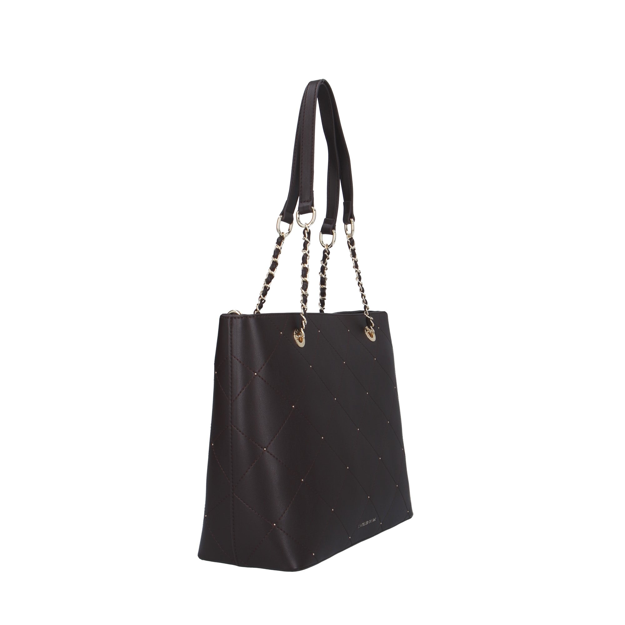 L'atelier Du Sac BORSA A SPALLA Marrone