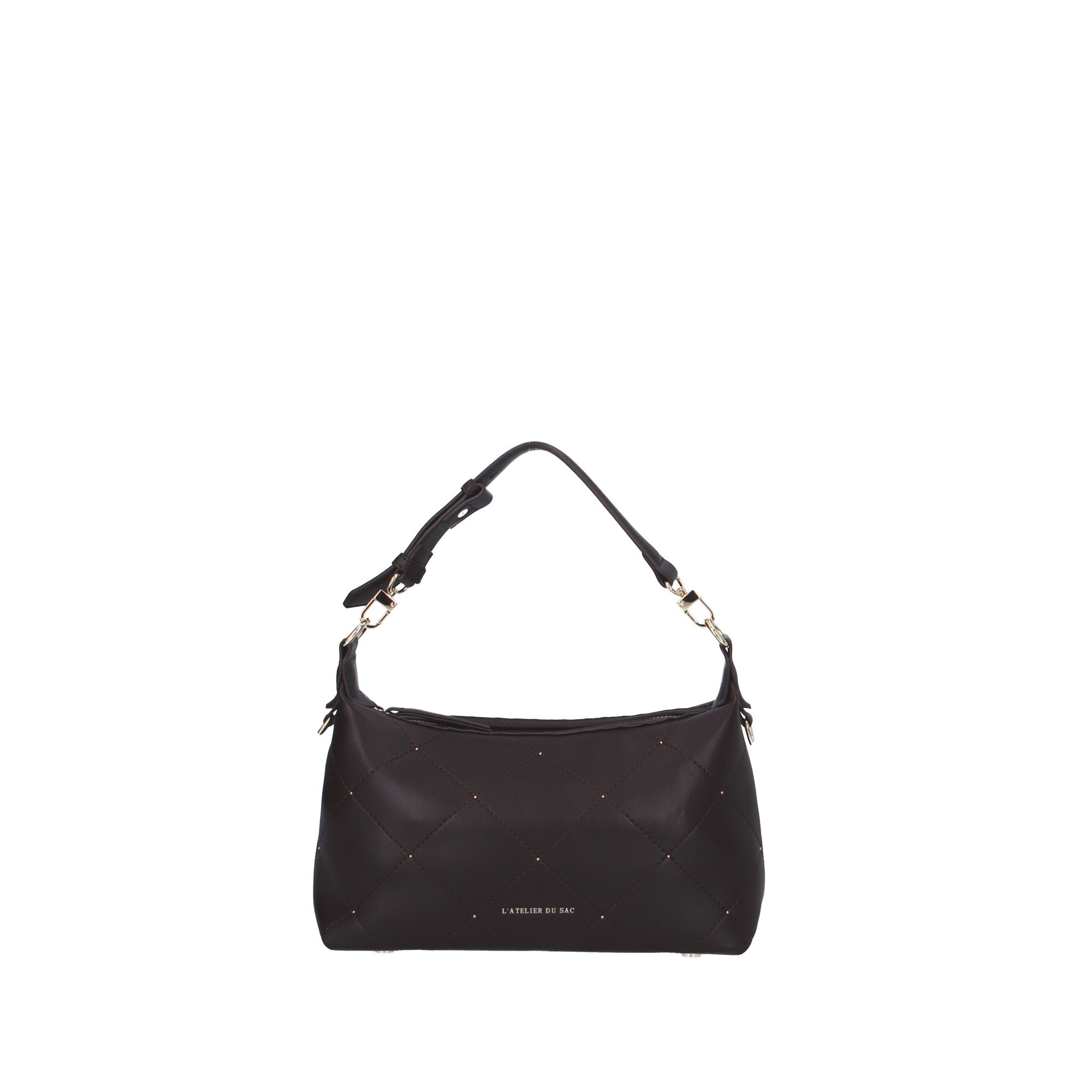 L'atelier Du Sac BORSA A SPALLA Marrone
