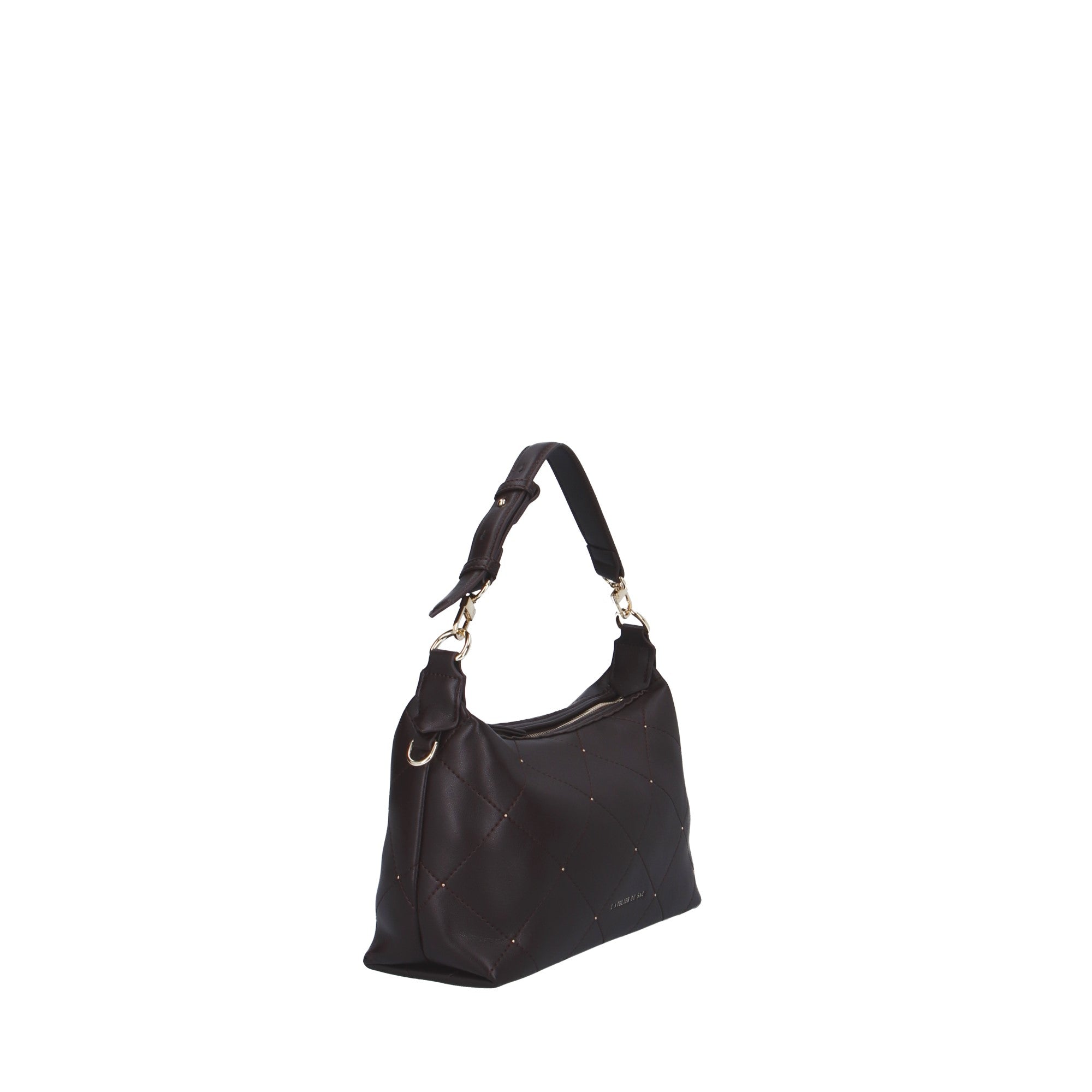 L'atelier Du Sac BORSA A SPALLA Marrone