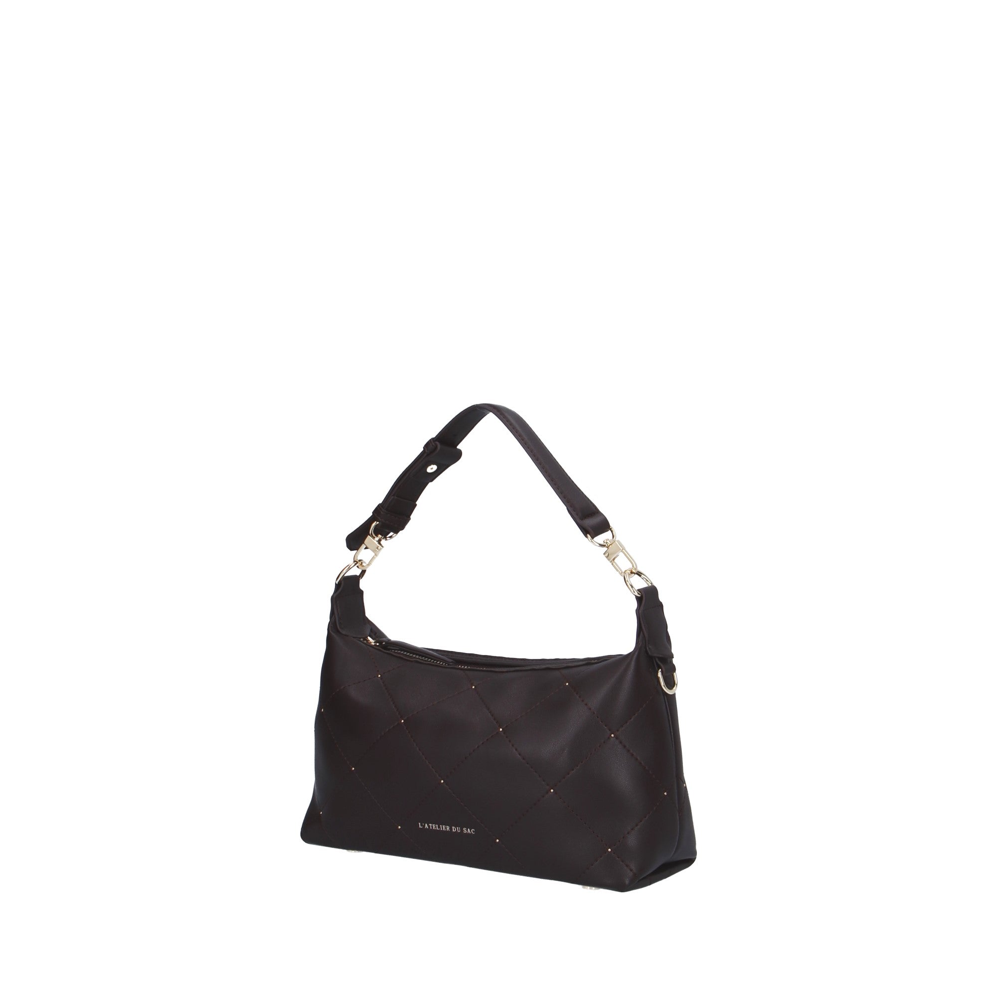 L'atelier Du Sac BORSA A SPALLA Marrone